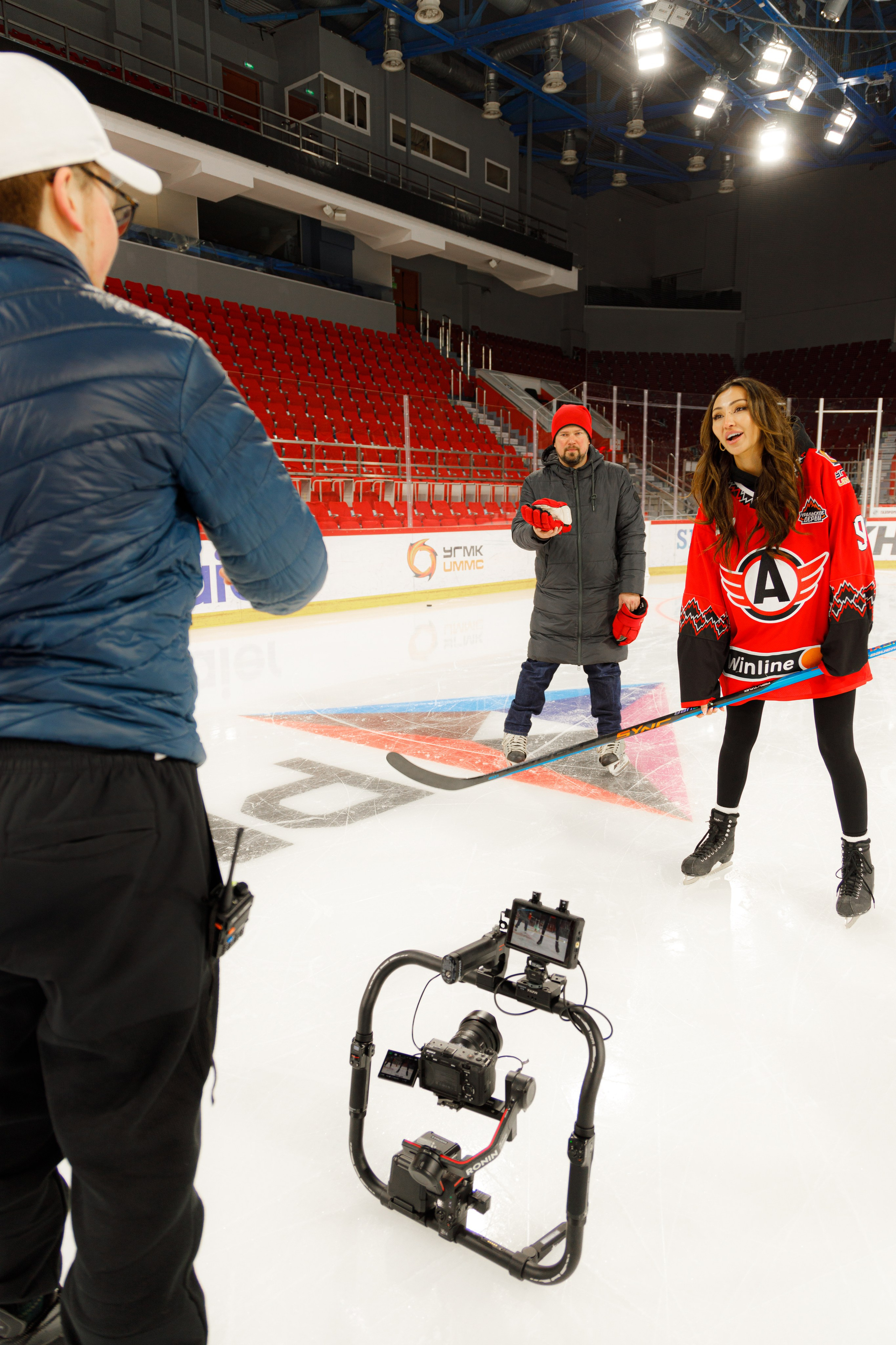 Бэкстейж съемки для Winline. Фотограф в Екатеринбурге Андрей Медведко