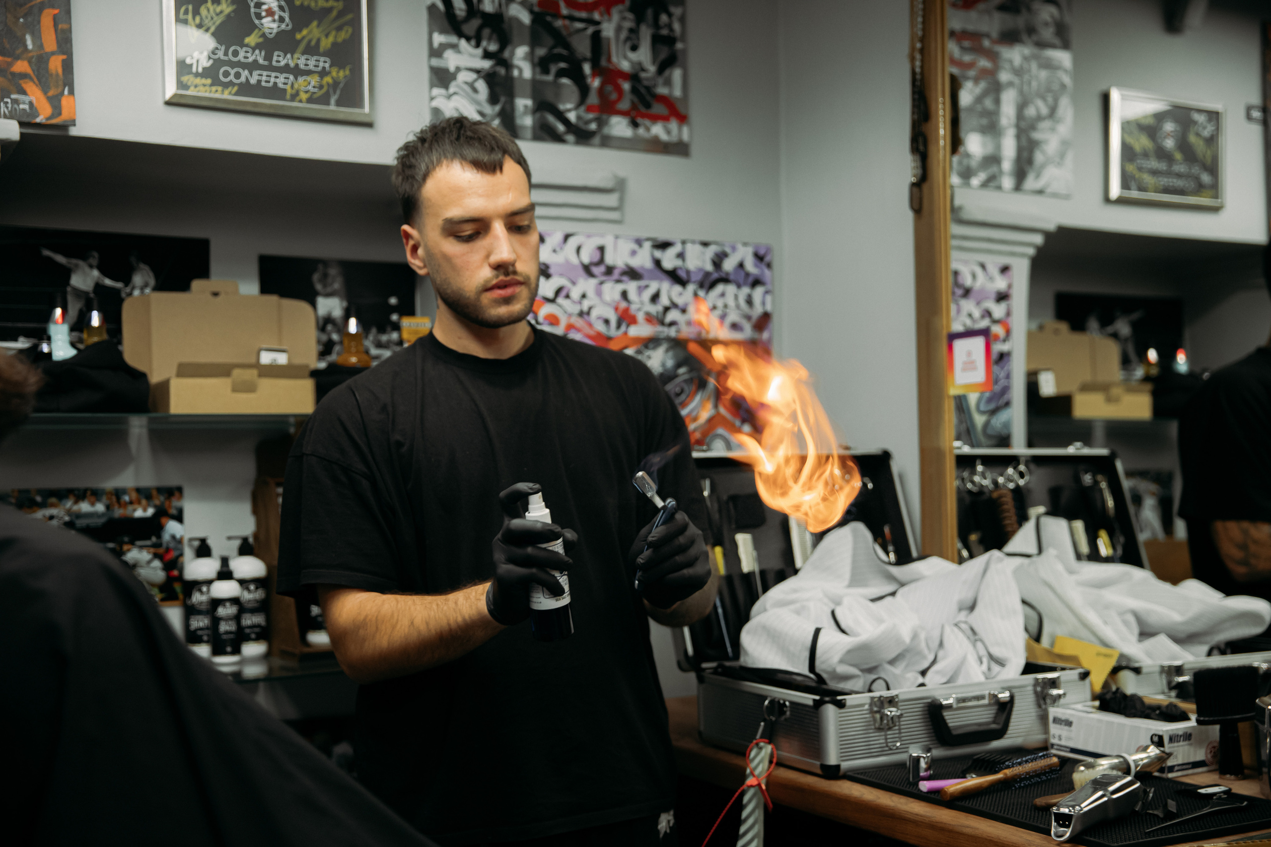 Barbershop Kudinov Brothers. Свадебный и Портретный фотограф Килин Борис