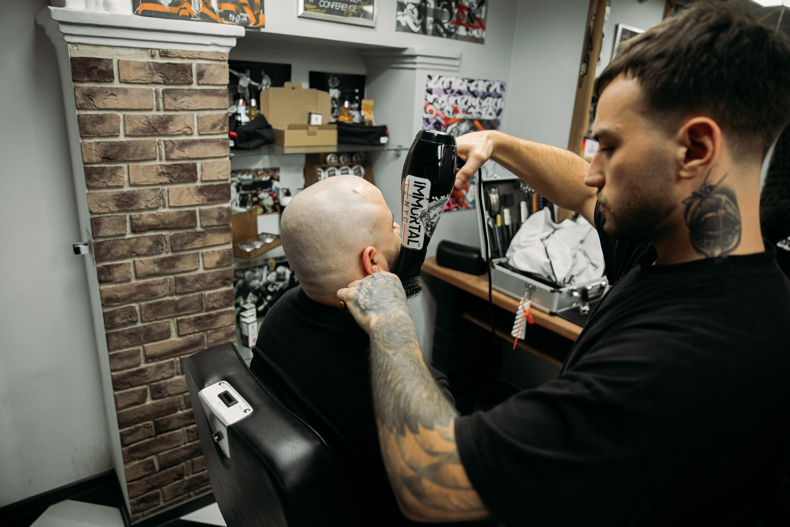 Barbershop Kudinov Brothers. Свадебный и Портретный фотограф Килин Борис