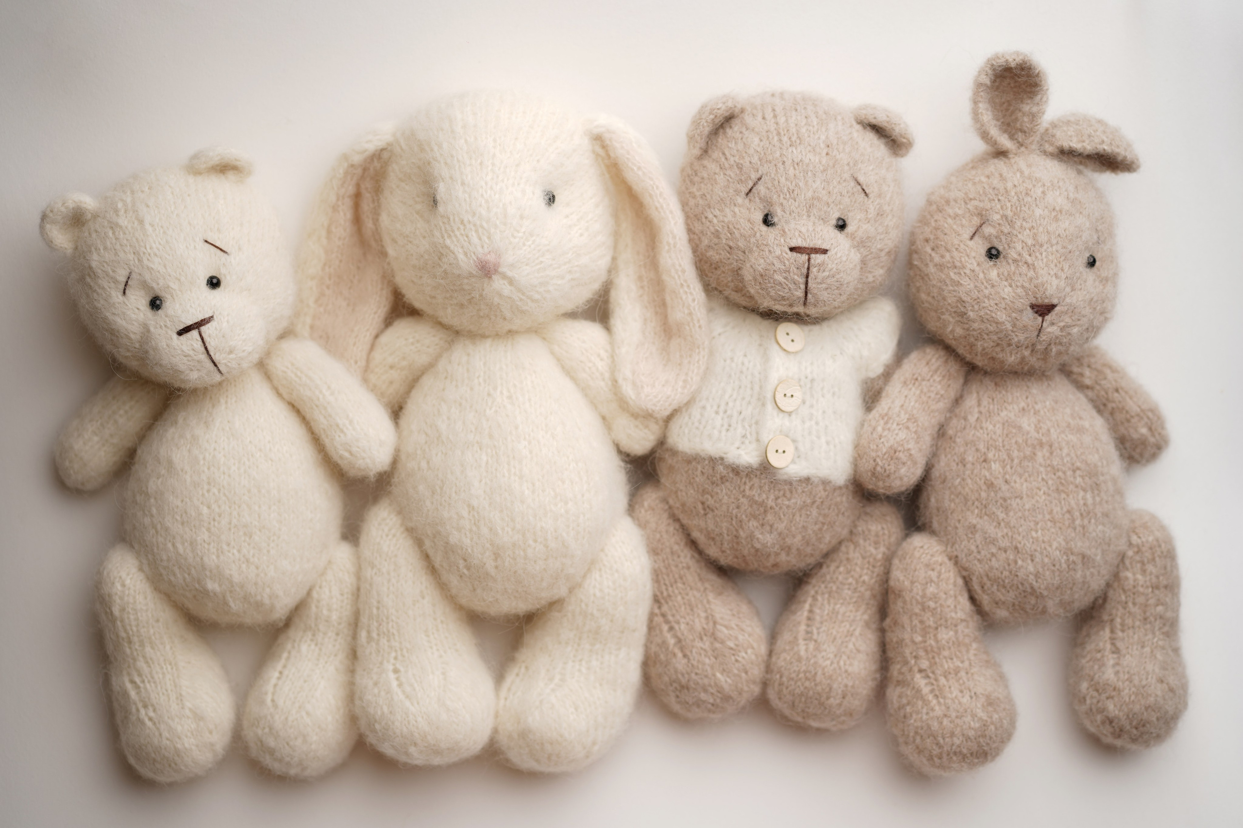 Комплекты. Фотограф новорождённых в Москве Елена Левина