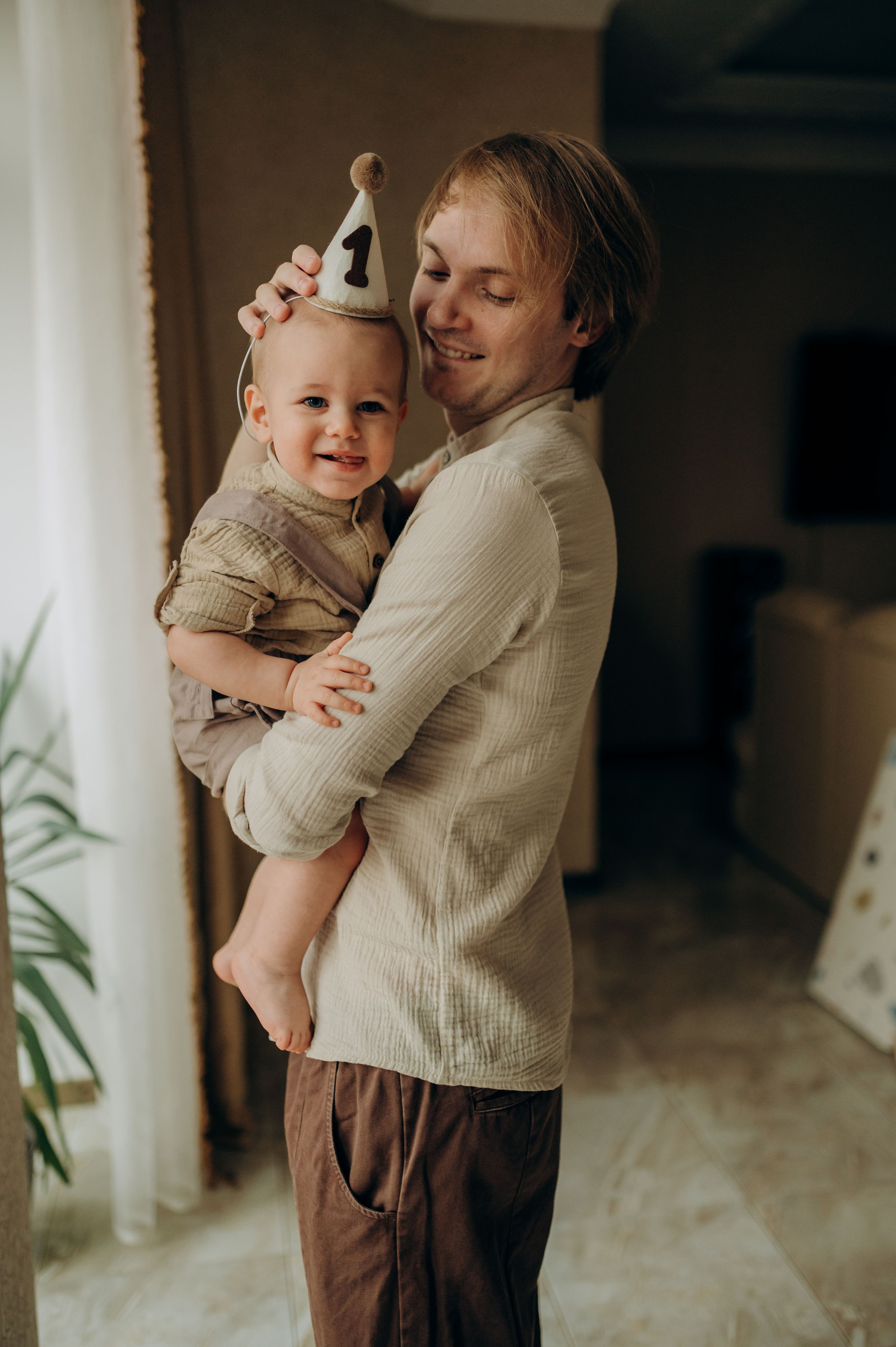 Домашняя фотосессия на годик. Семейный фотограф в Домодедово и Москве Елена Пичугина