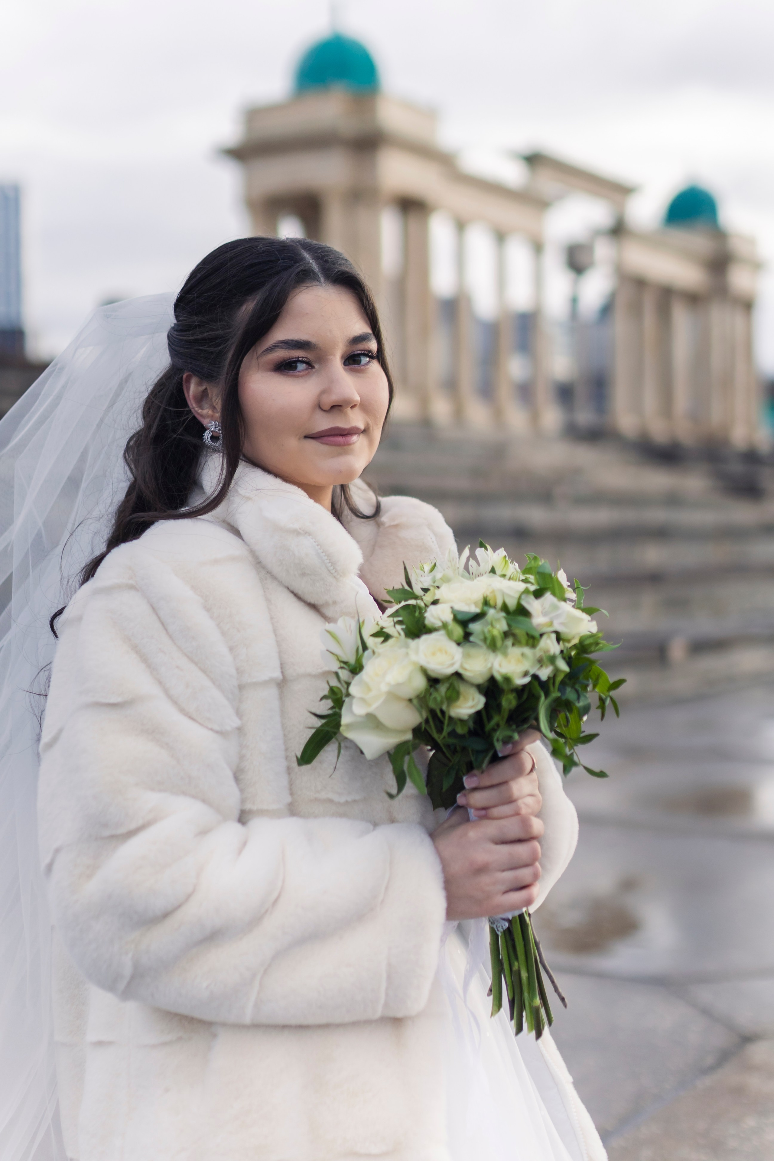 Невеста с букетом Уфа