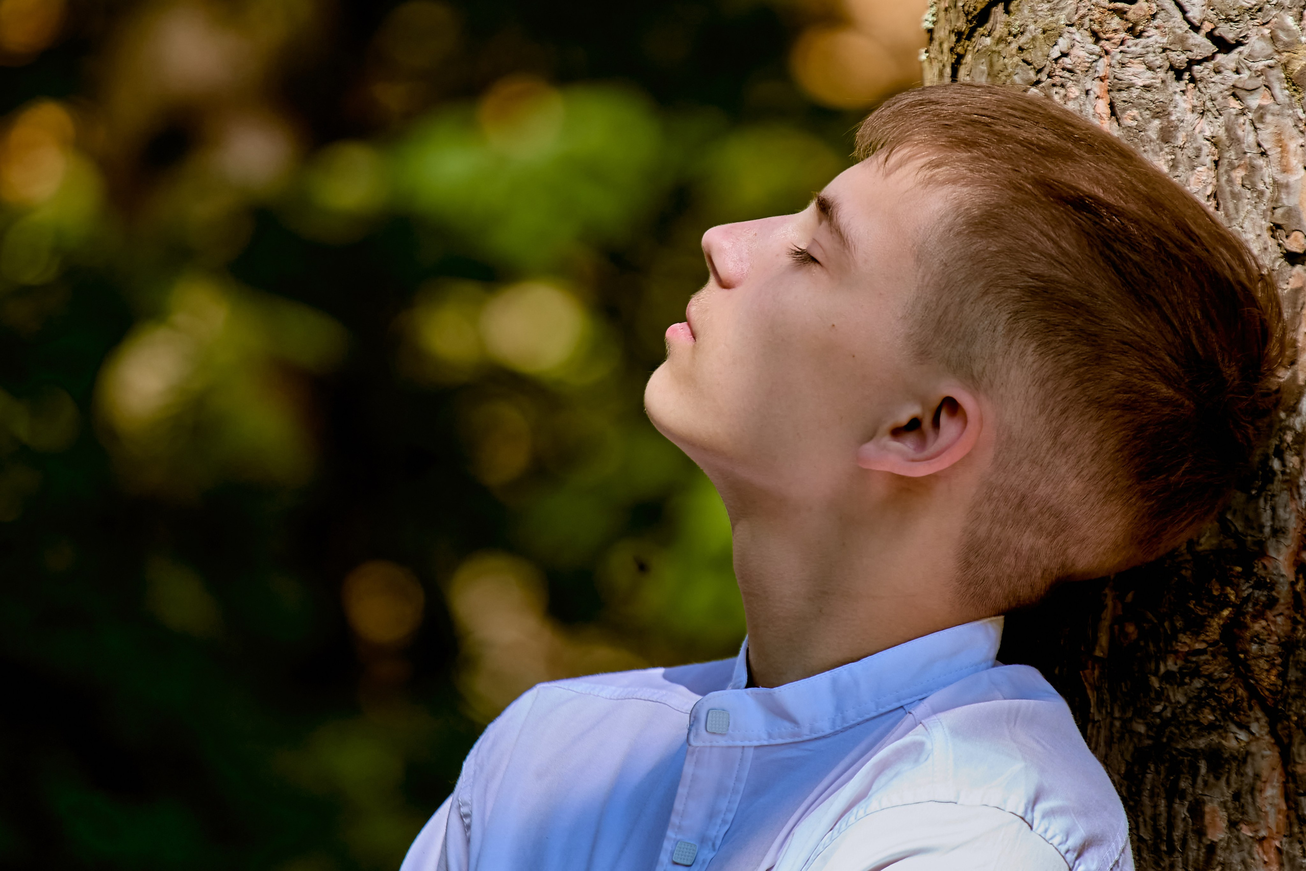 Школьная фотосессия в парке в Дзержинске