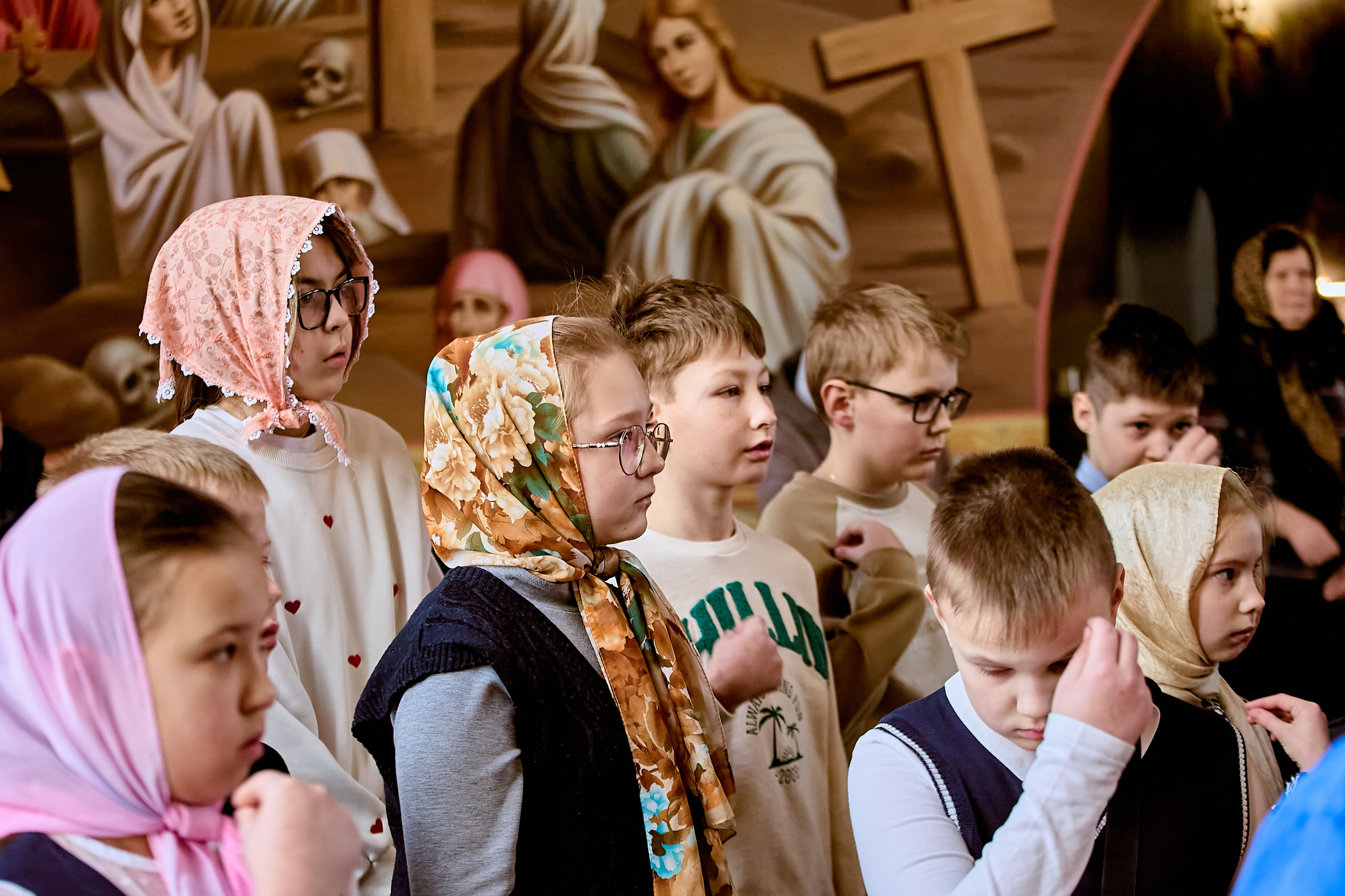 Соборная молитва на празднике первой исповеди.