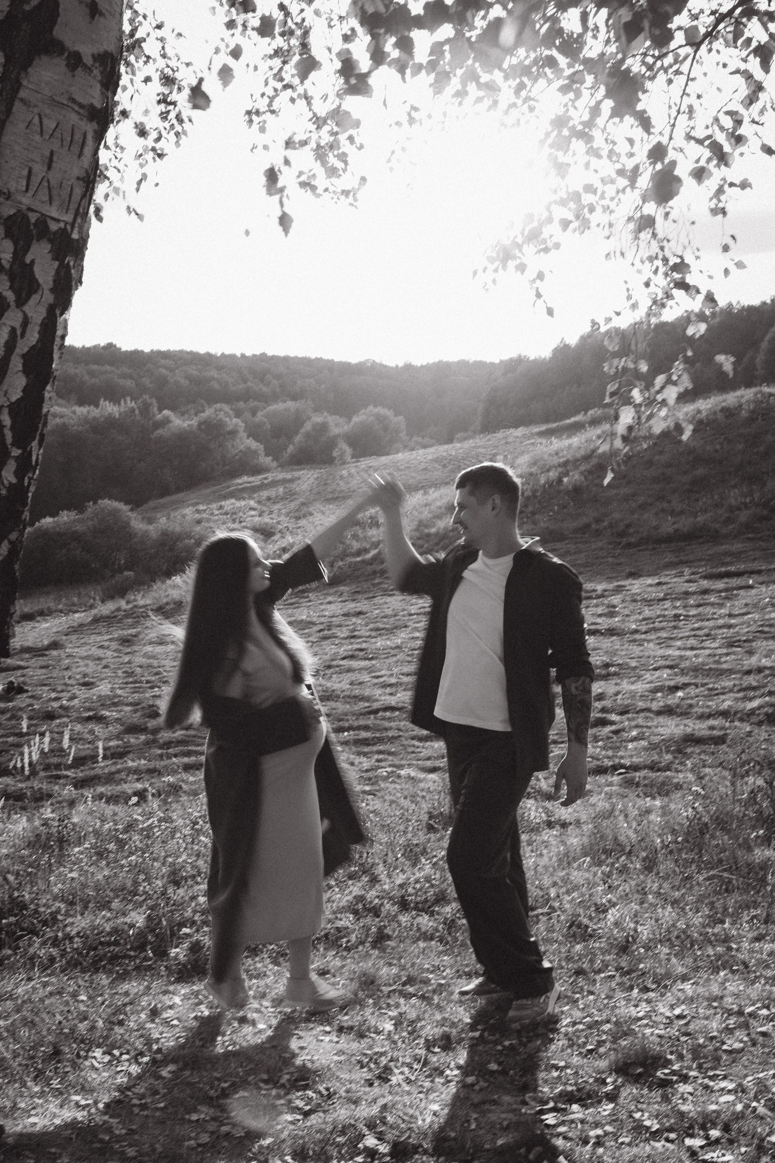 Лена и Леша. Семейный фотограф в Москве Ксения Аганина