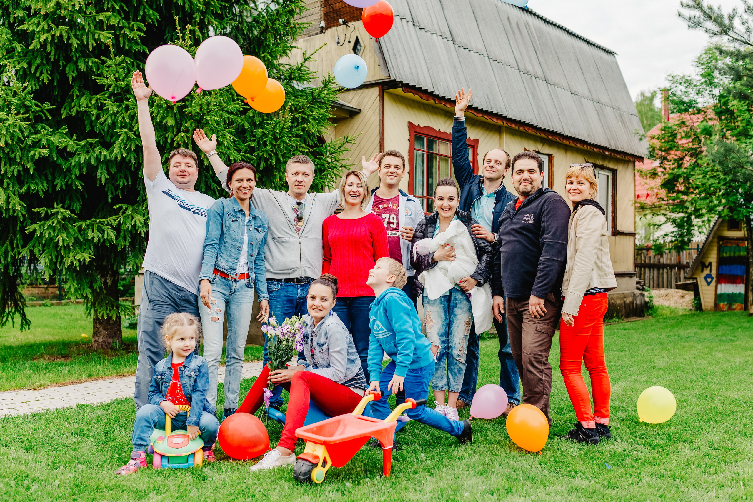 Семейные праздники и дети. Фотограф в Санкт-Петербурге Дмитрий Брусс