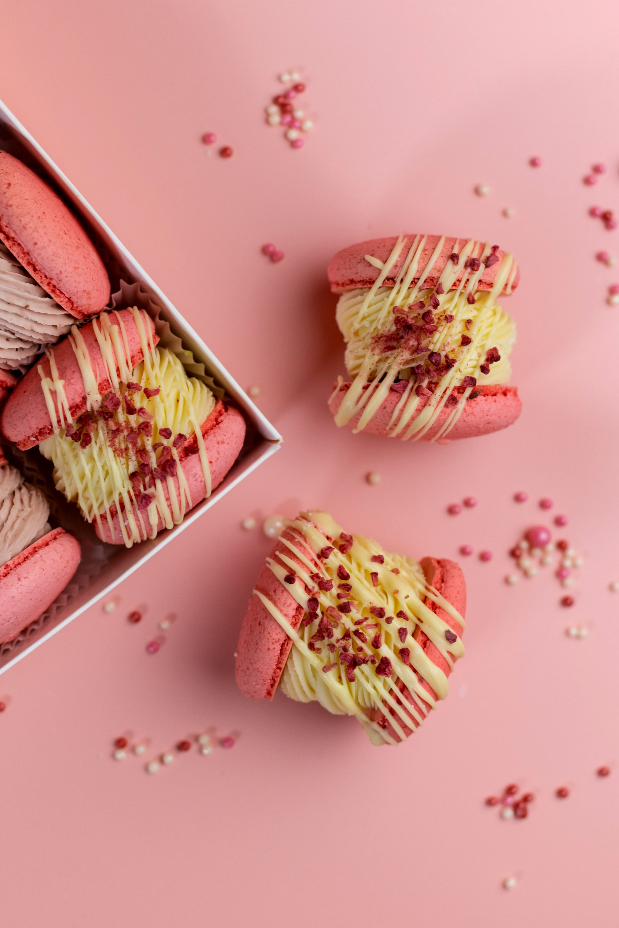 Пирожные макарунсы. Фотограф Полина Закирова