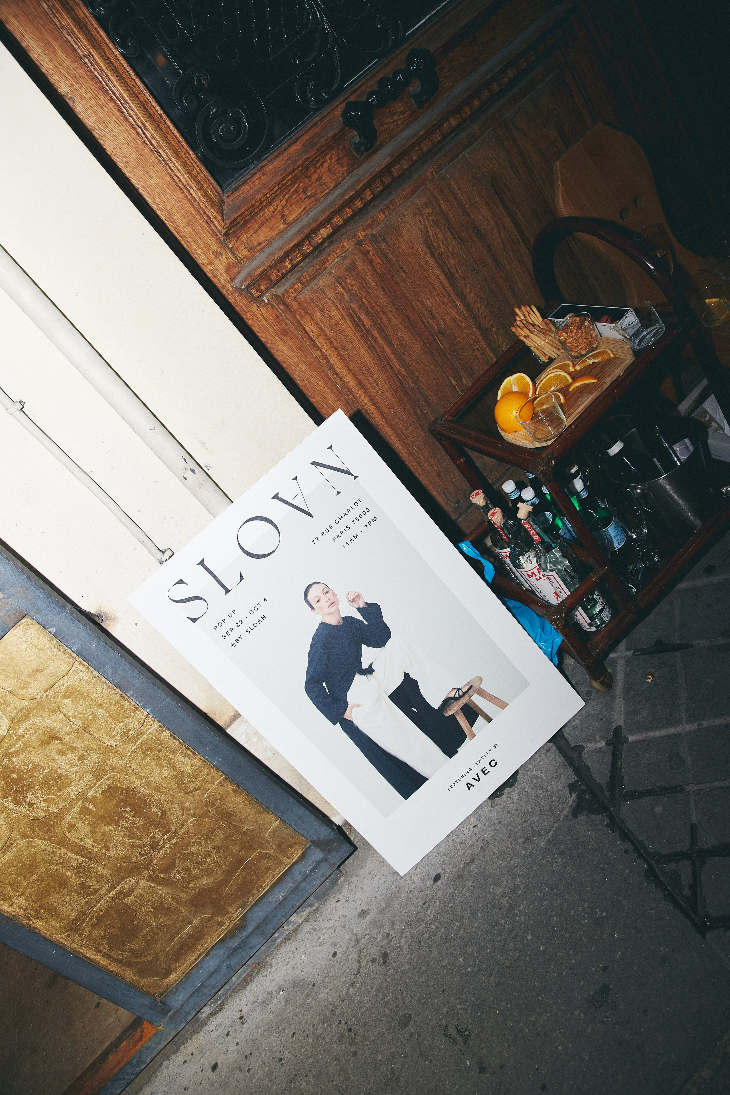 BY SLOAN POP-UOP STORE opening in Paris. Photographer Daria Ilkevich