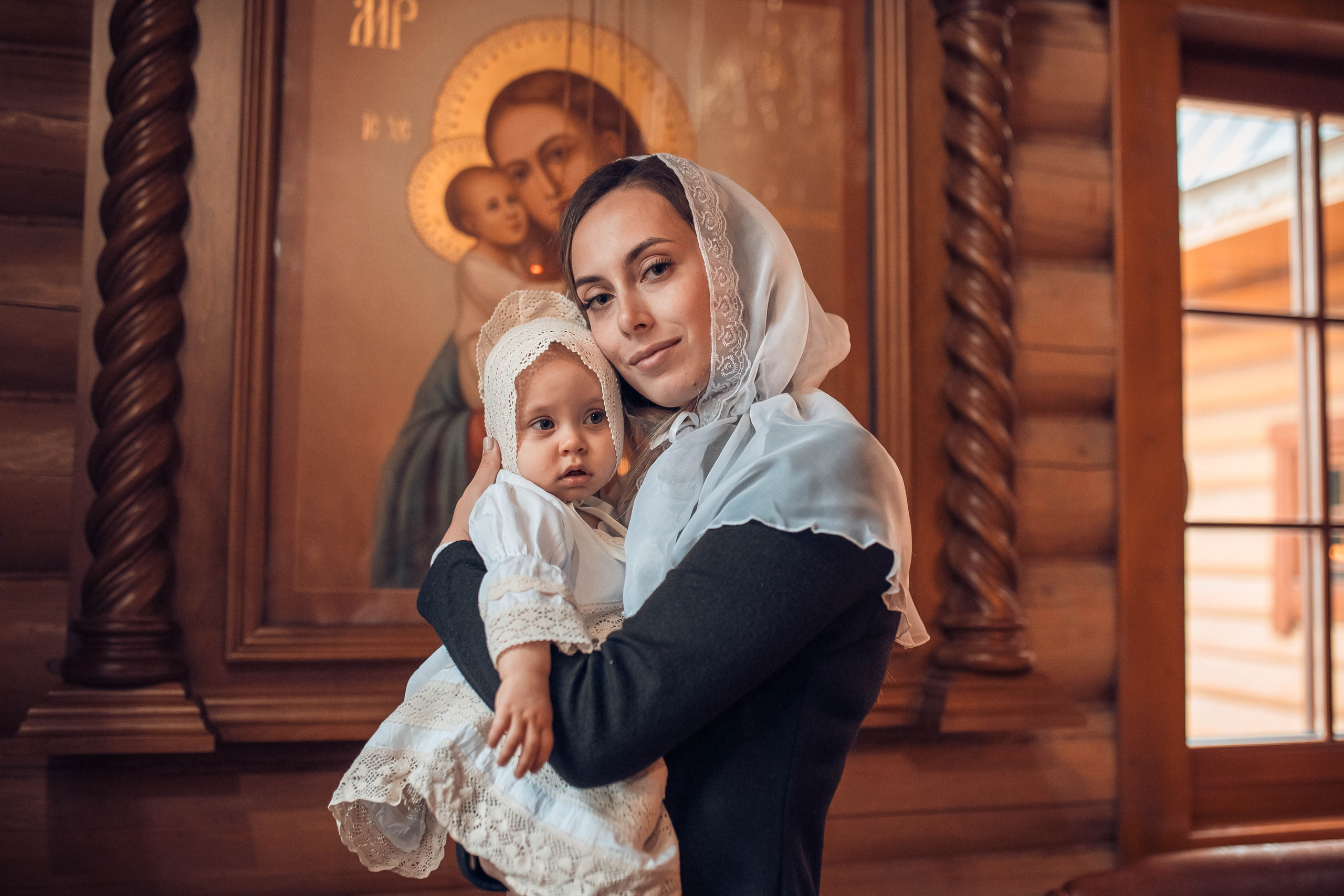 Крещение Кристины. Екатерина Крапивина фотограф церковных Таинств в Нижний Новгороде