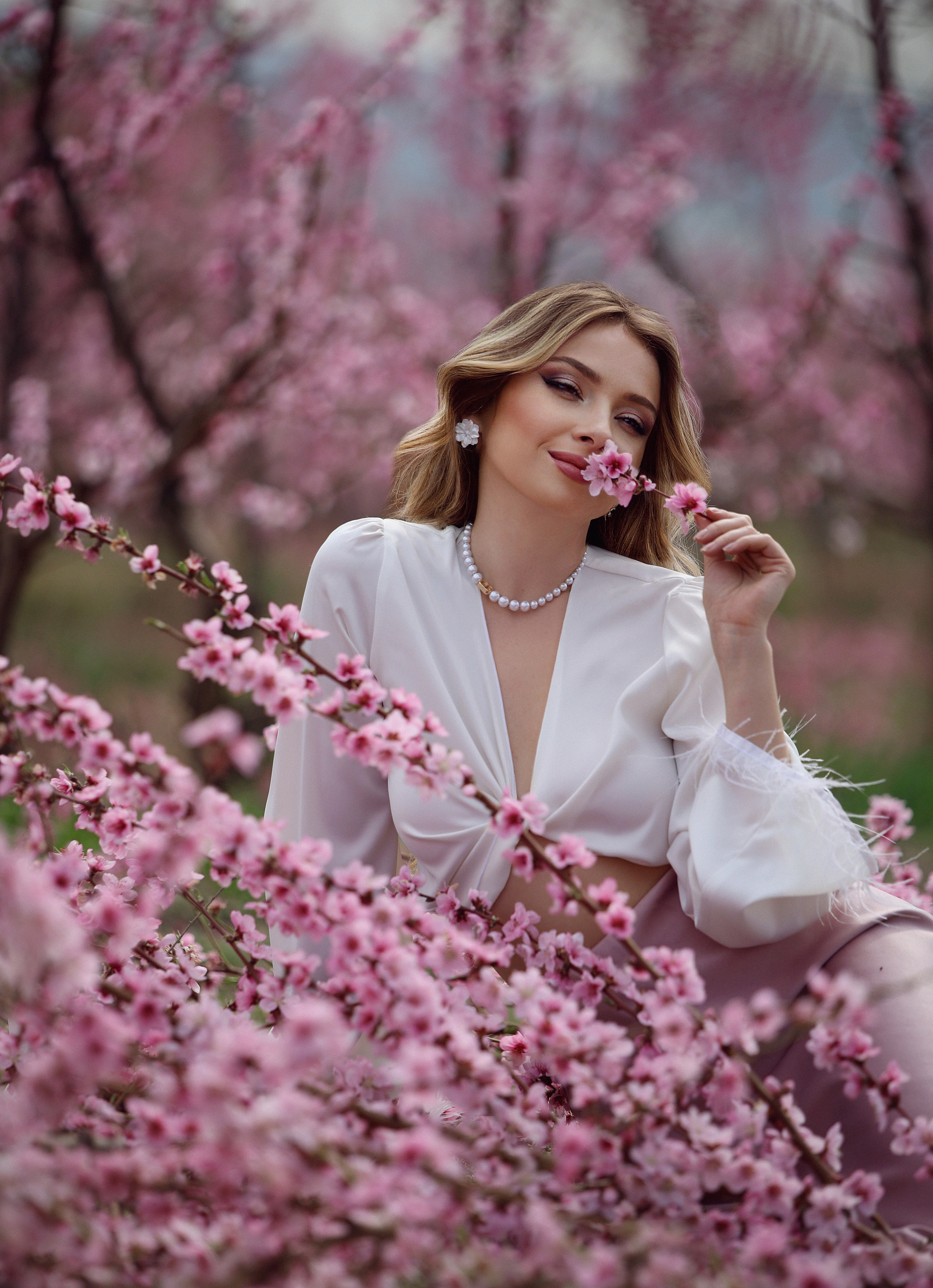 Персики. Студийный и уличный фотограф Анастасия Липовская