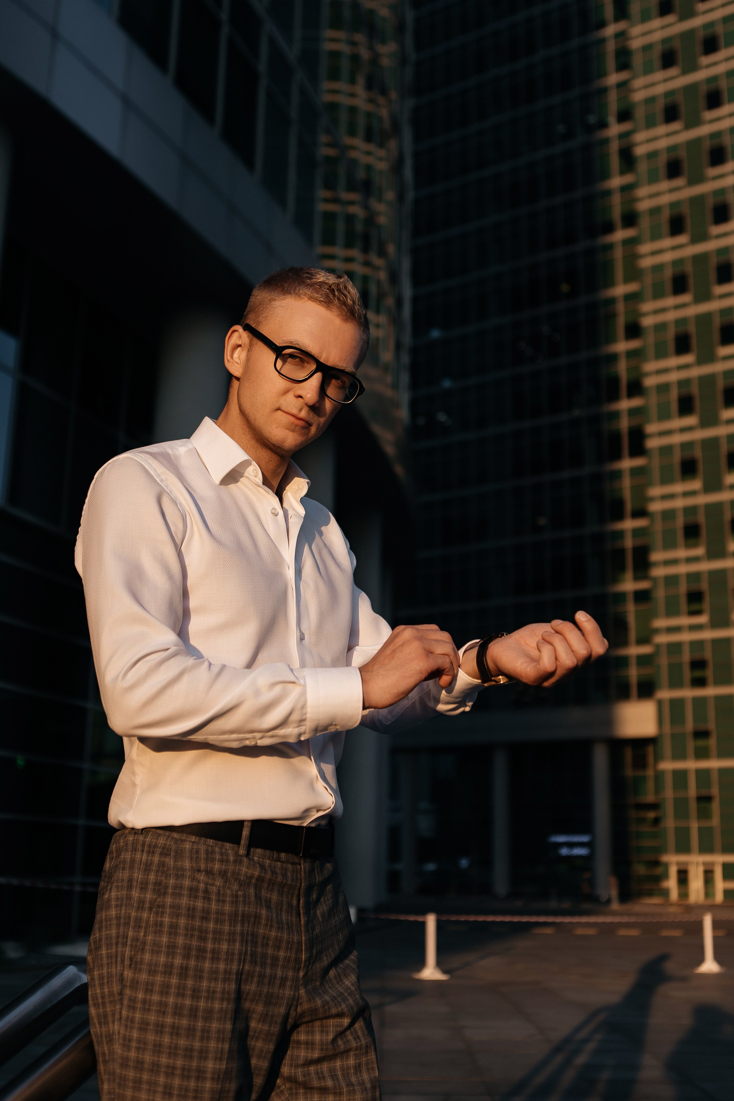 Moscow City бизнес портрет. Фотограф в Москве Дмитрий Жарков