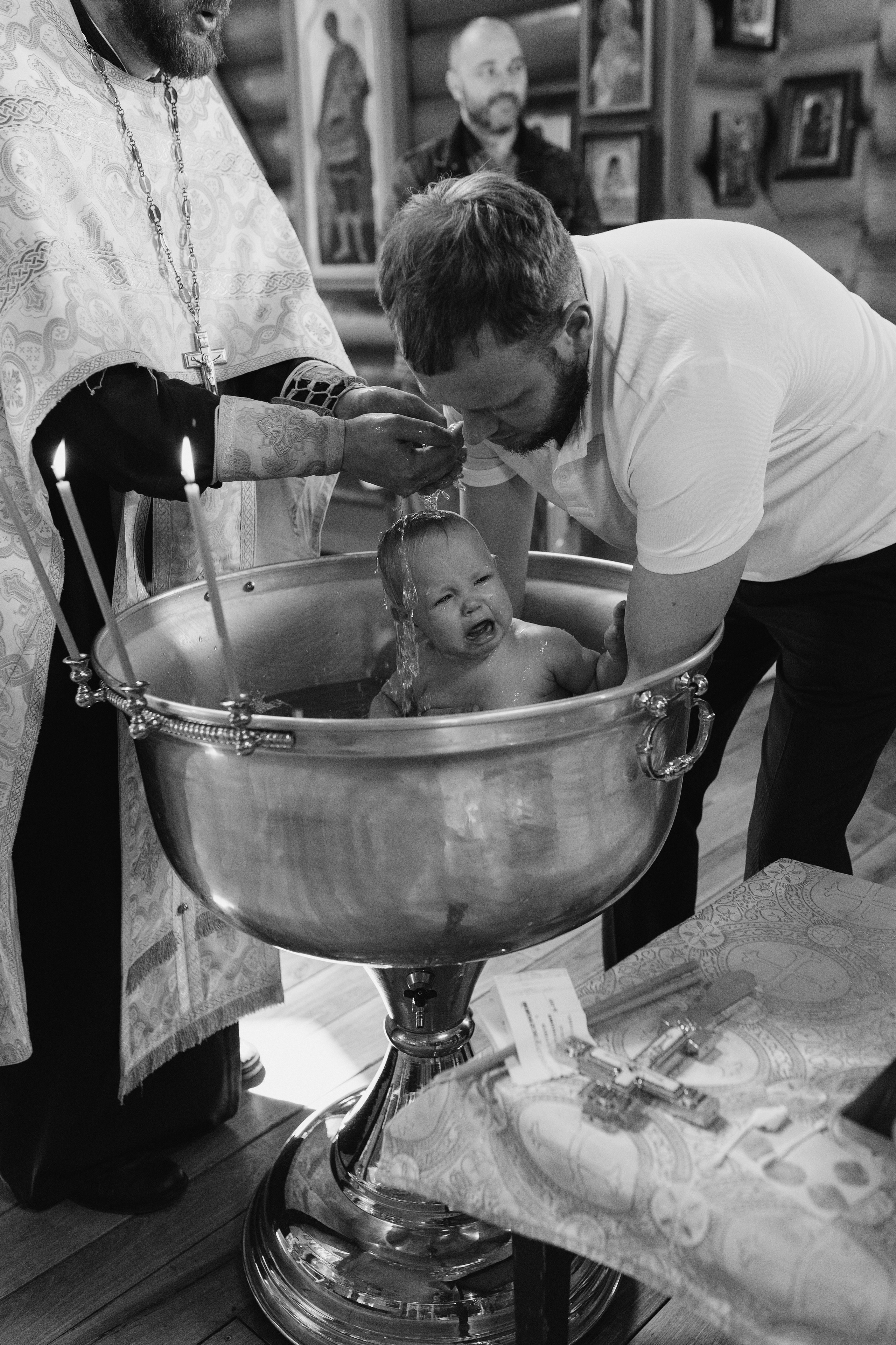 Крещение. Фотограф Катя Трусова