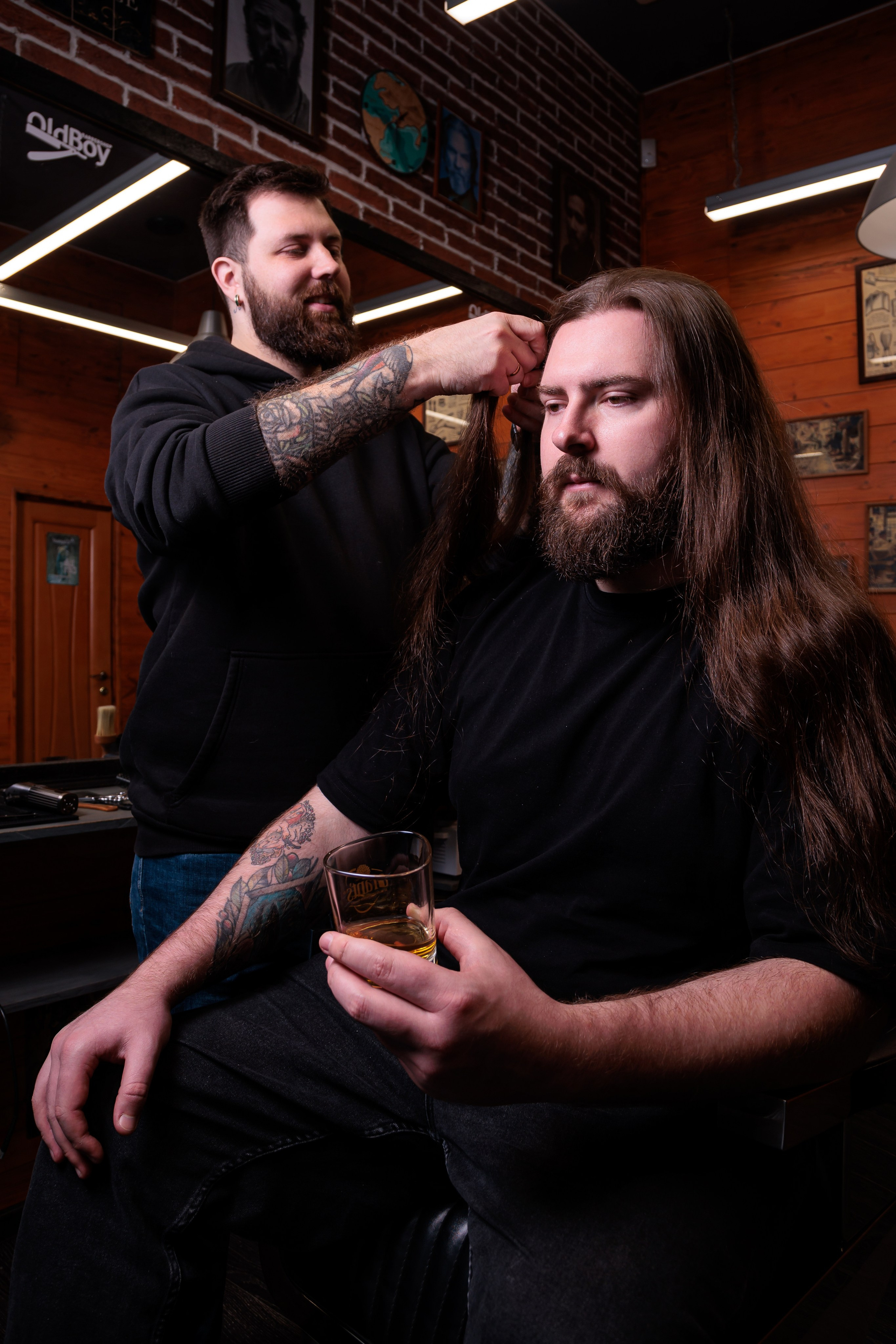 Барбершоп OldBoy. Фотограф Антон Клейнос, Владивосток