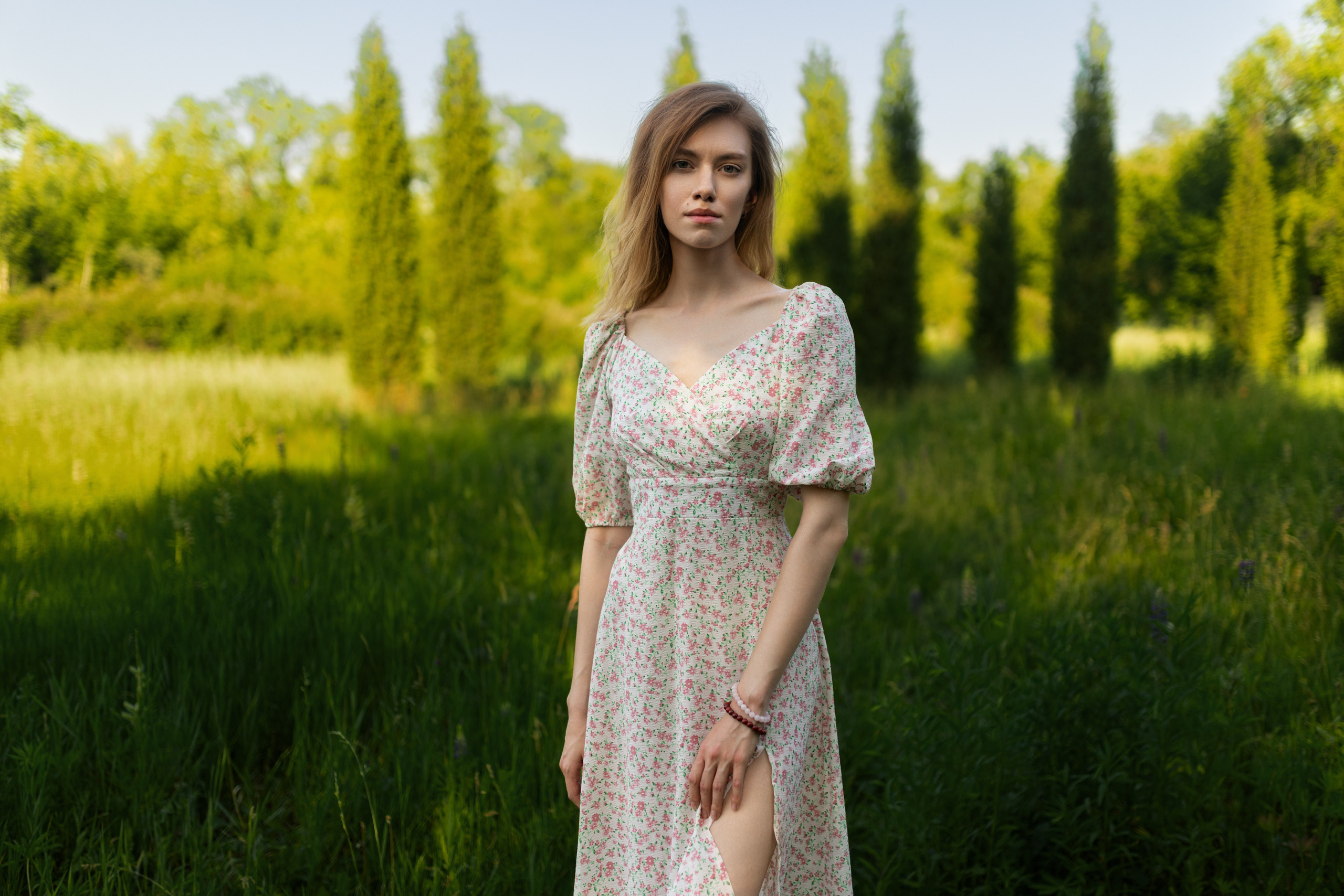 Фотосет с Дарьей в ботаническом саду в формате для «себя». Дмитрий Шульгин, портретный фотограф в Воронеже