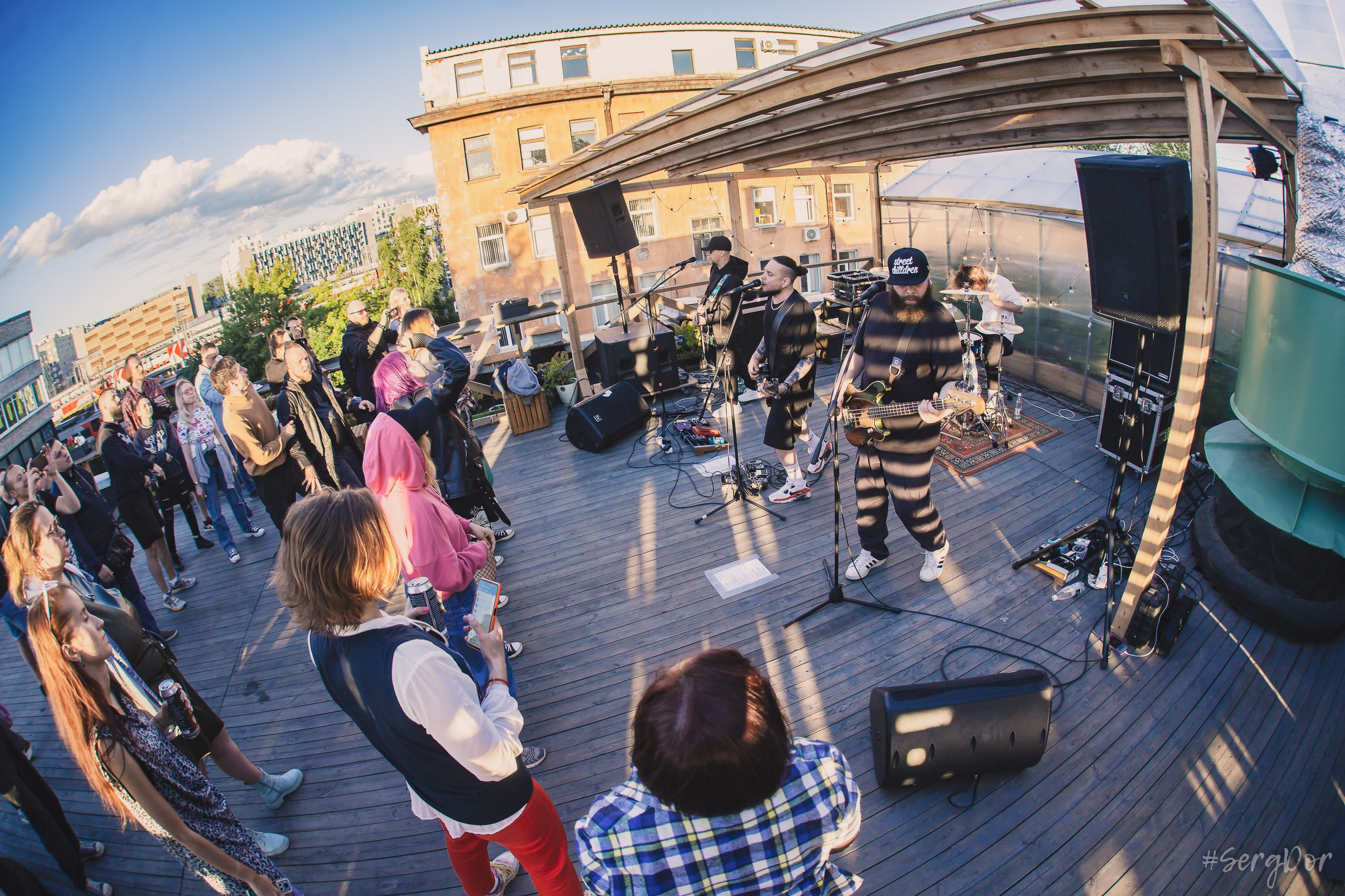 Гребля, Ласточка, концерт, крыша, Санкт-Петербург, 21.06.2024, СПб, SergDor, 21 июня 2024 года, #SergDor