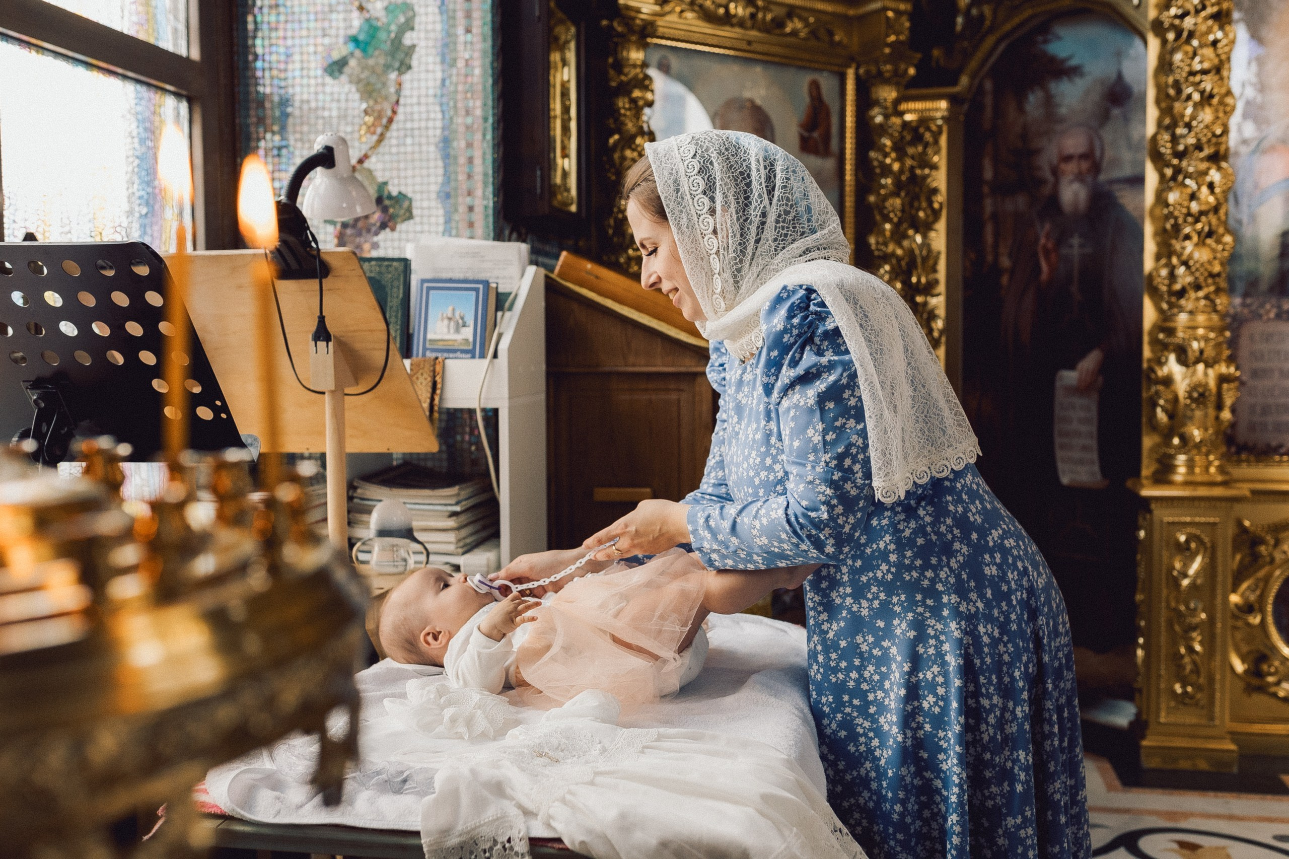 Крещении Софии