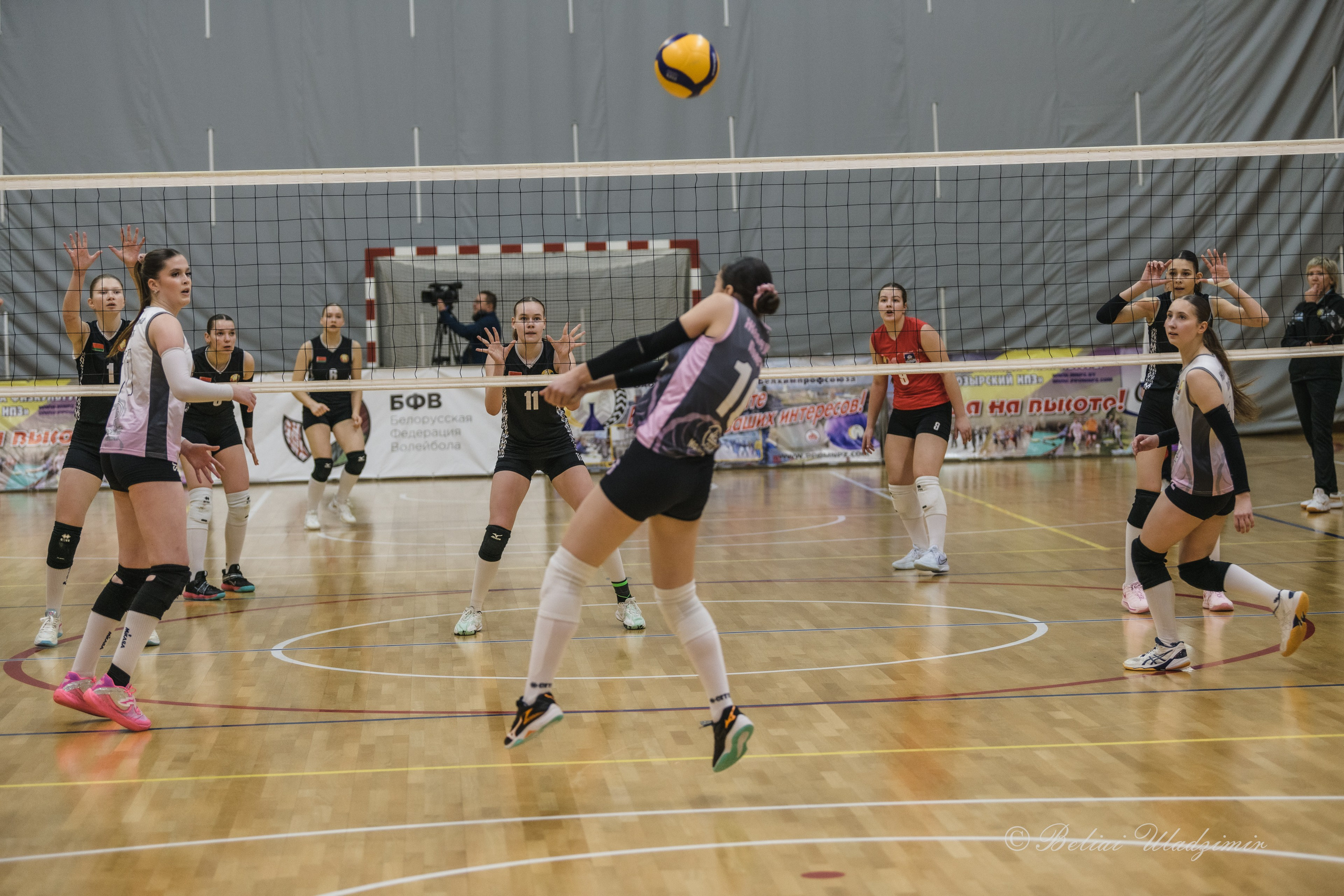 Первенство Республики Беларусь по волейболу среди девушек 2010–2011 гр. Репортажный фотограф Владимир Беляй