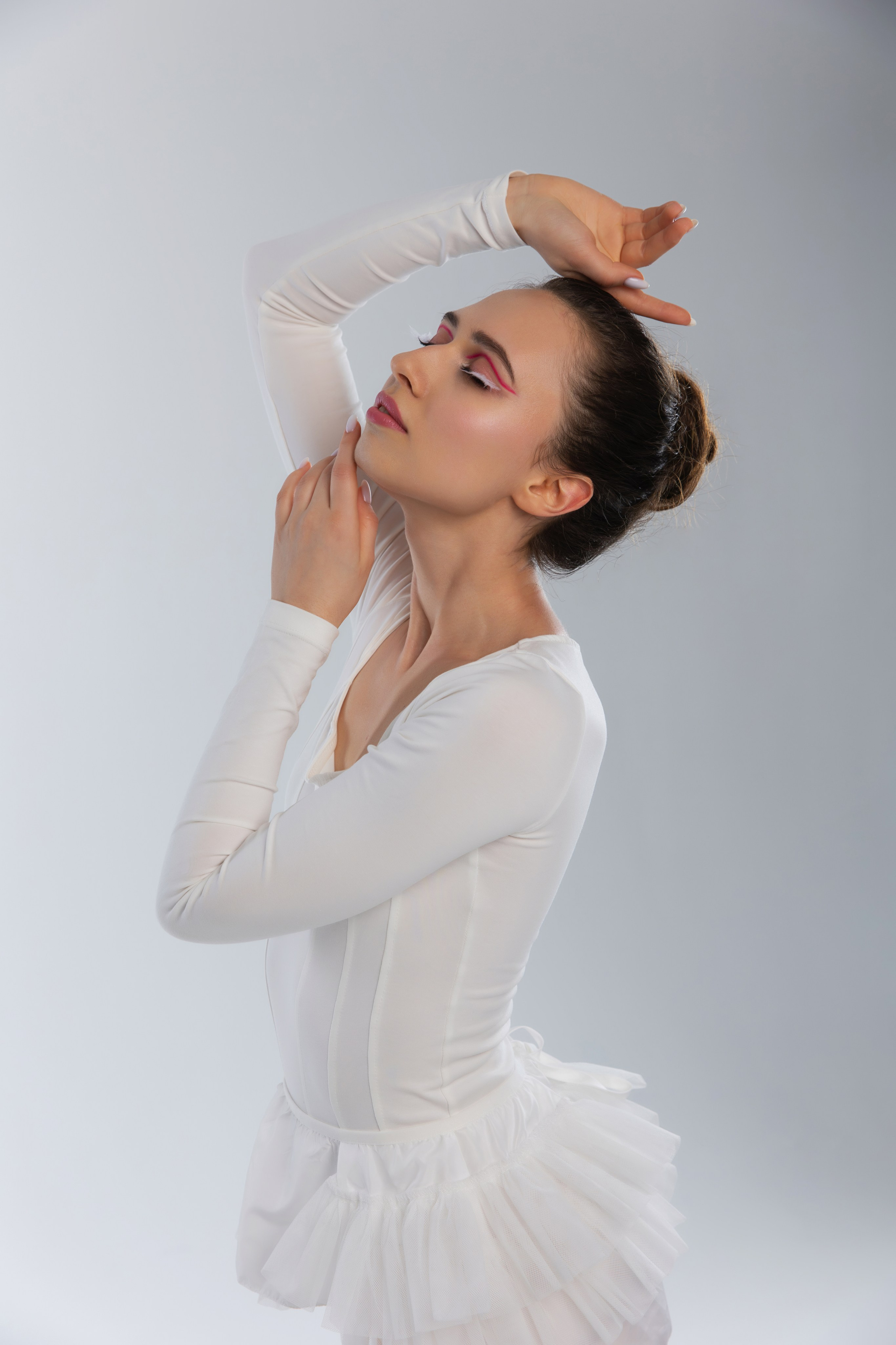 Женская фотосессия на циклораме. Семейный и женский фотограф в Москве Надежда Воробьева