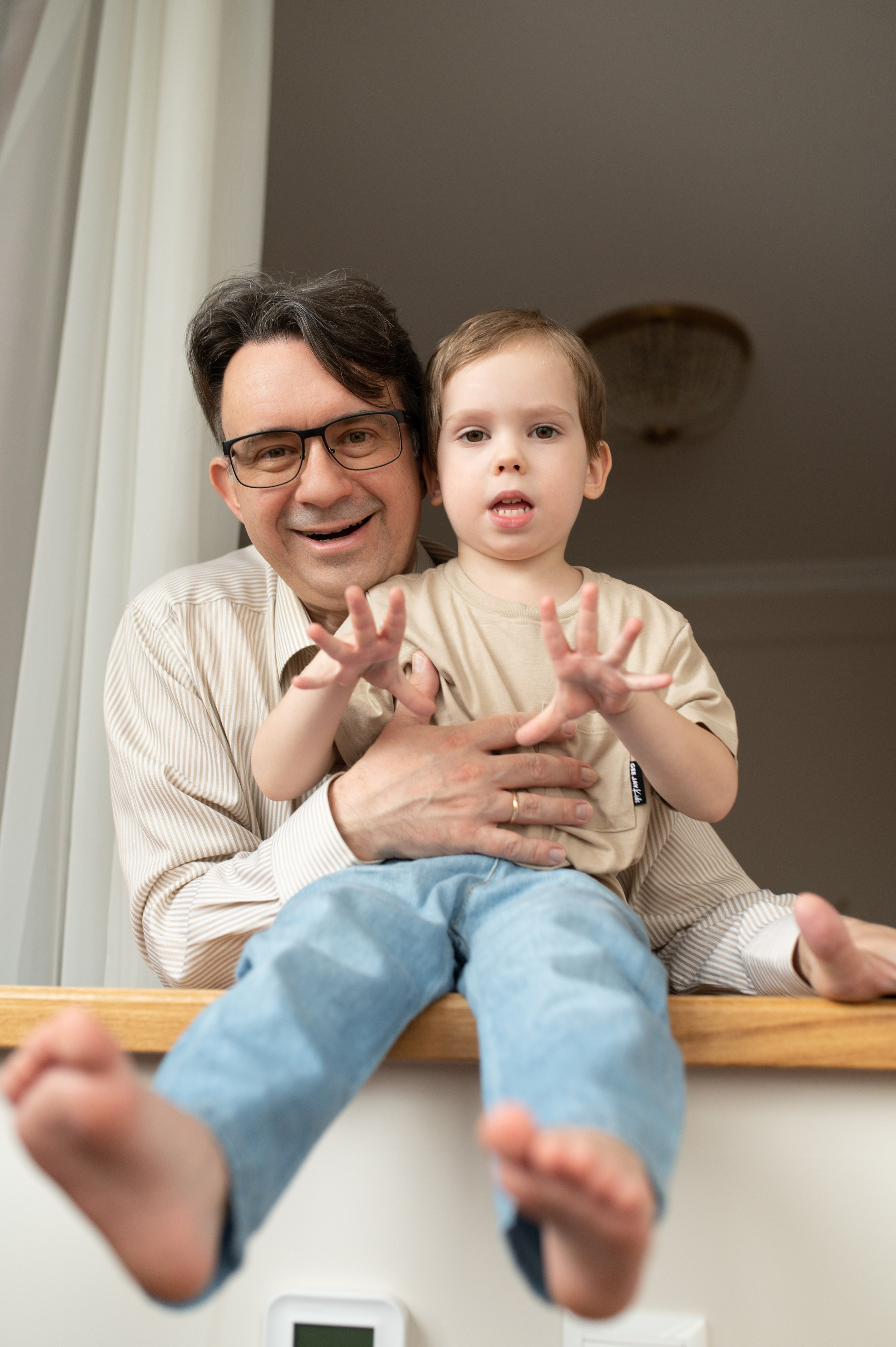 Домашняя съемка с детьми. Семейный фотограф в Москве Ольга Барсукова