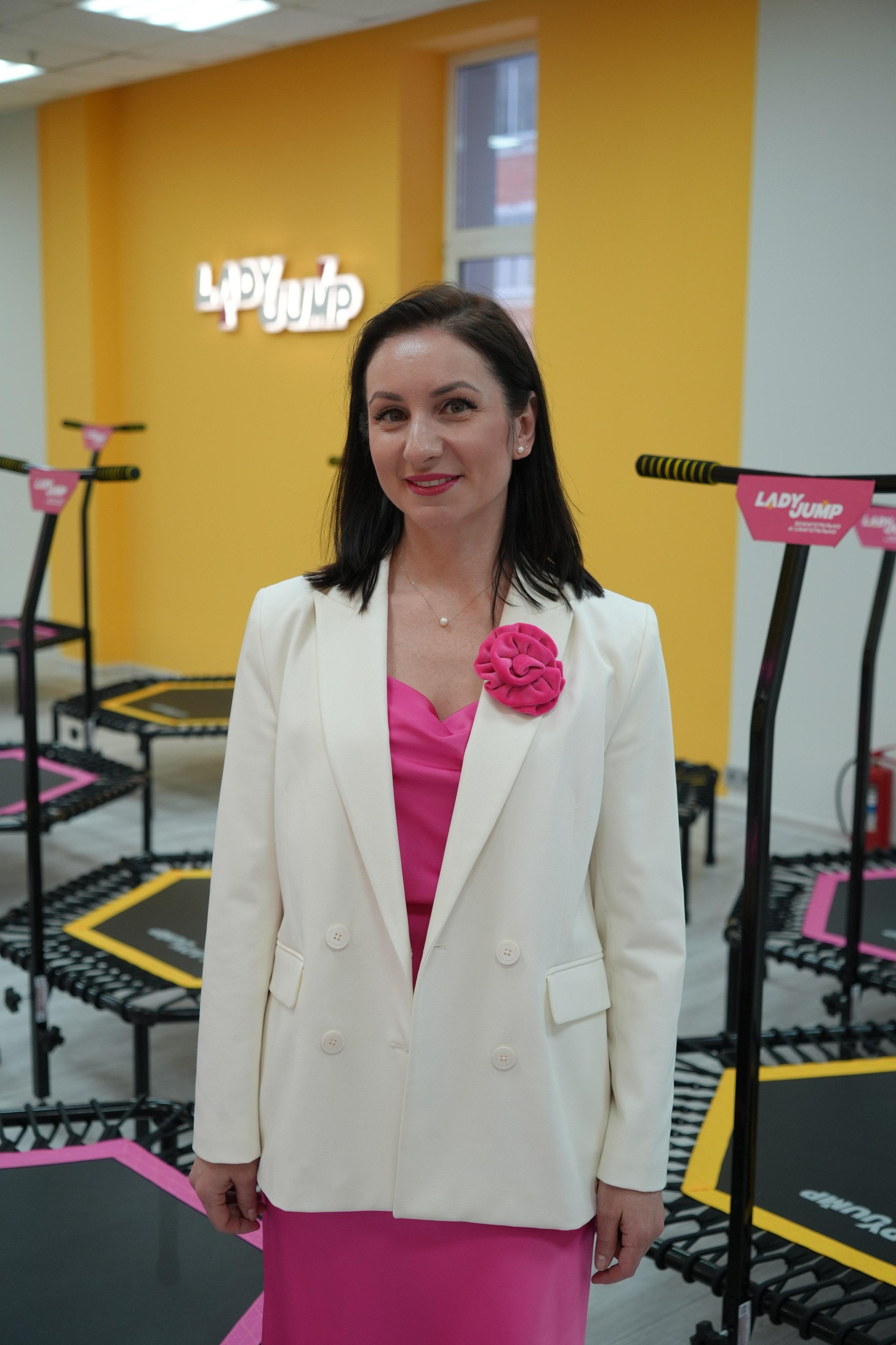 Открытие батутного центра «Lady Jump». Видеограф и Фотограф в Москве