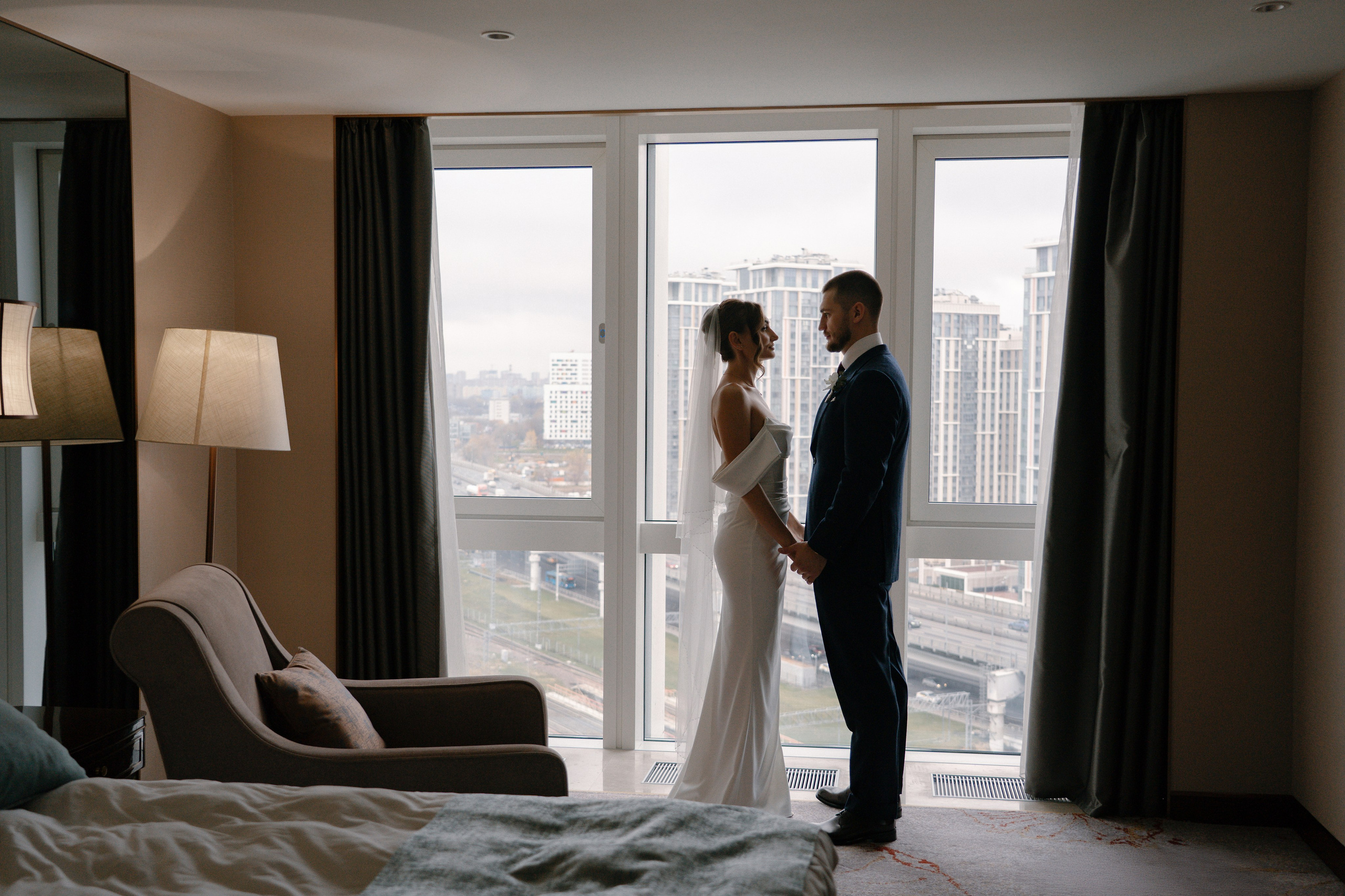 Свадебная фотосессия в отеле Solux