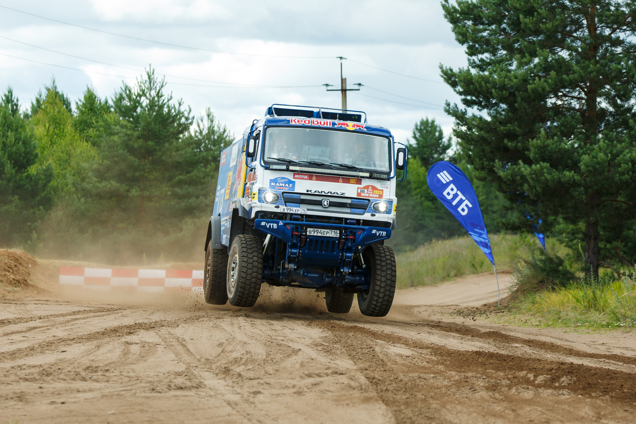 Съемка KAMAZ Master для ВТБ. Фотограф Иван Недорез