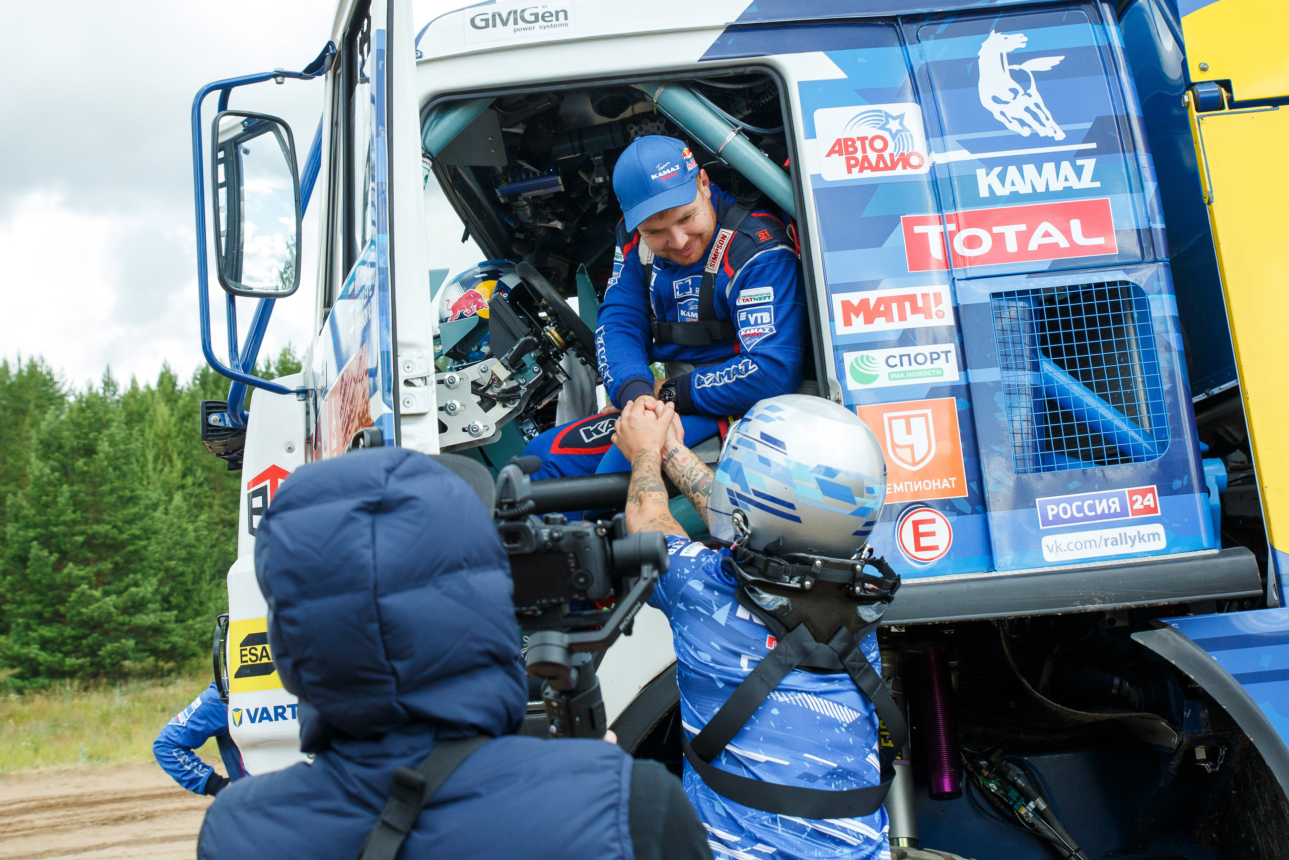 Съемка KAMAZ Master для ВТБ. Фотограф Иван Недорез