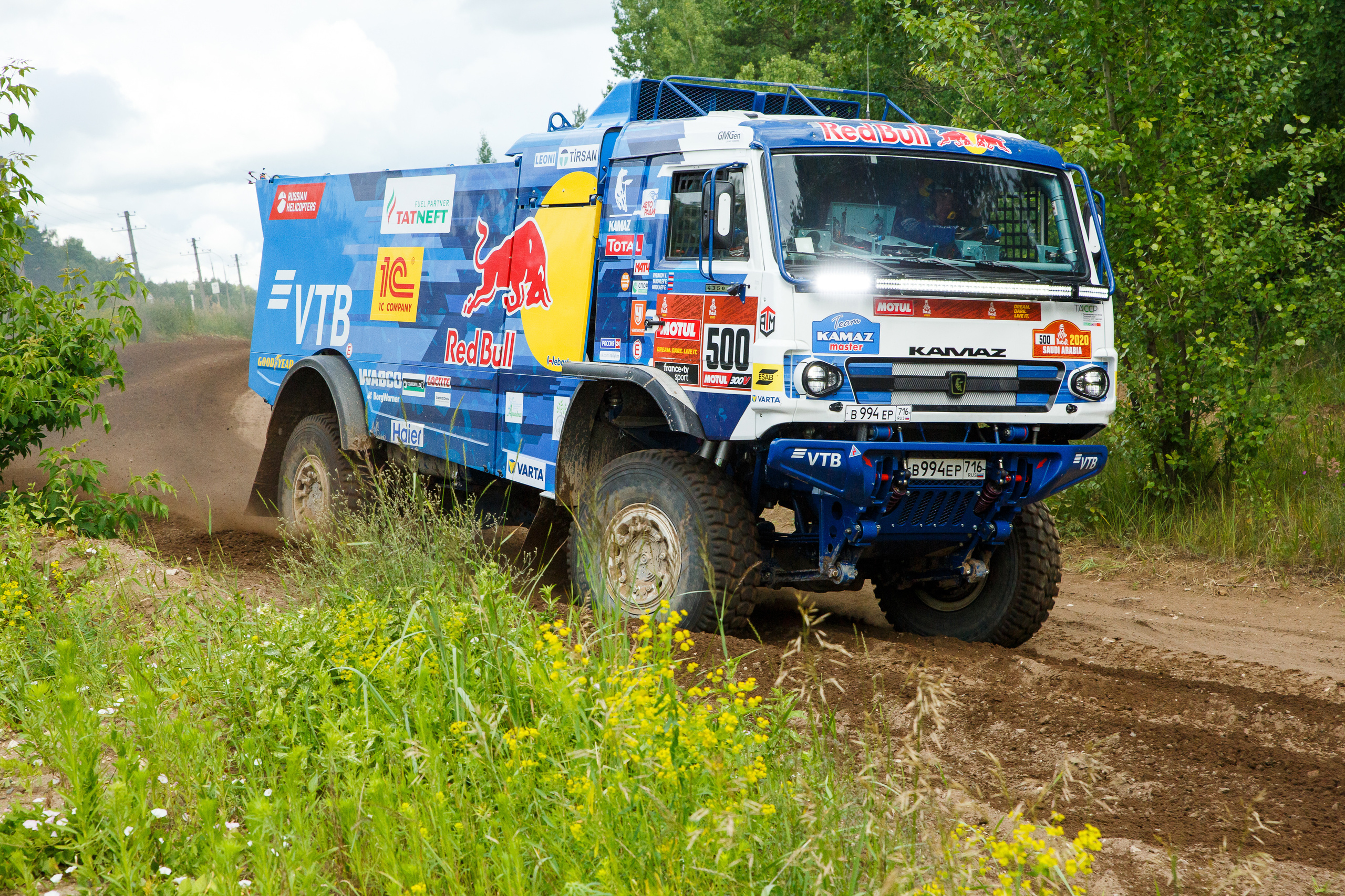 Съемка KAMAZ Master для ВТБ. Фотограф Иван Недорез