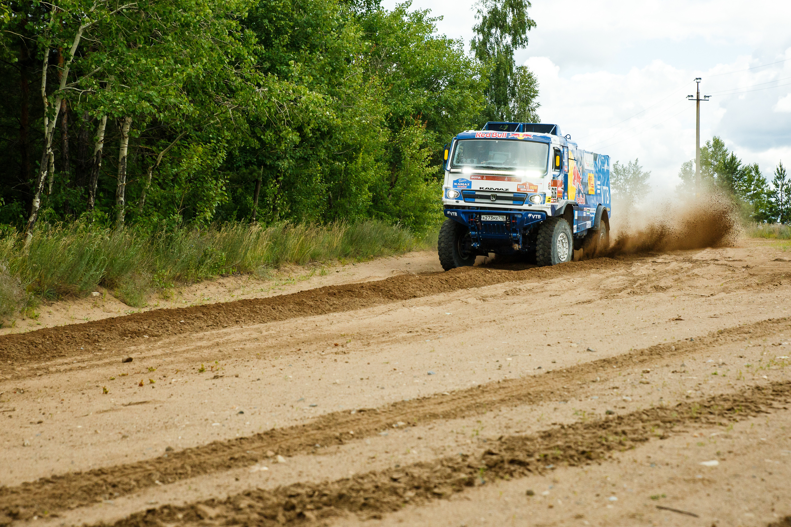 Съемка KAMAZ Master для ВТБ. Фотограф Иван Недорез