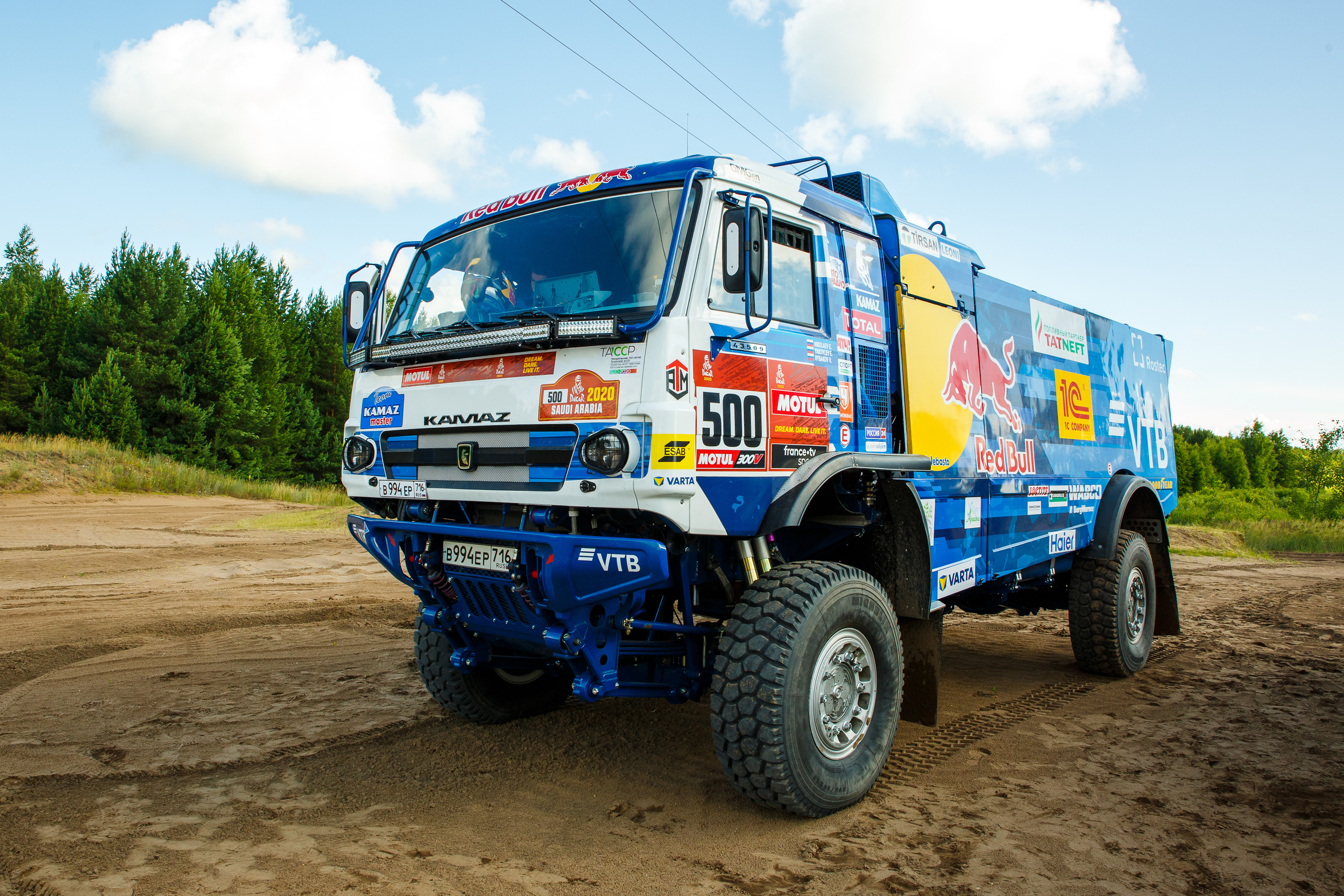 Съемка KAMAZ Master для ВТБ. Фотограф Иван Недорез