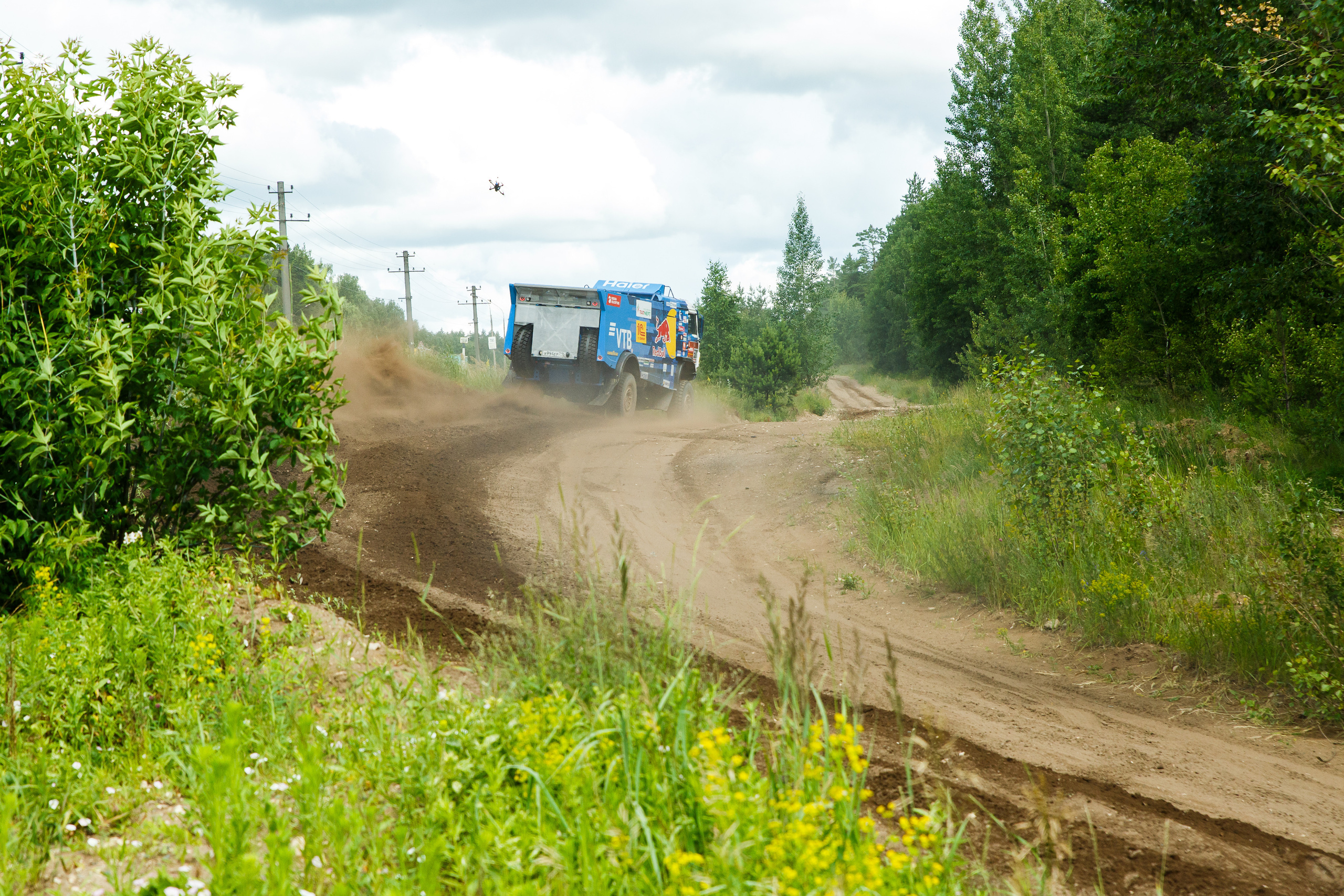 Съемка KAMAZ Master для ВТБ. Фотограф Иван Недорез