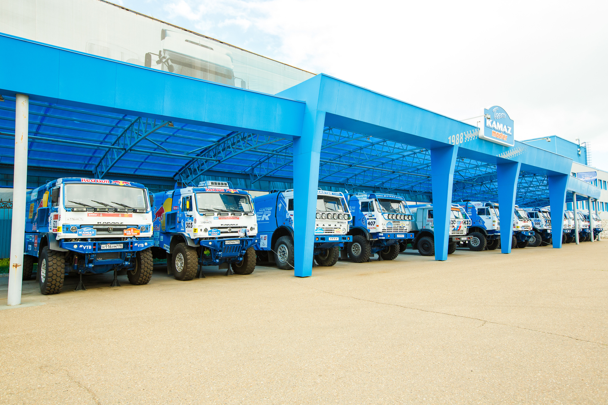 Съемка KAMAZ Master для ВТБ. Фотограф Иван Недорез