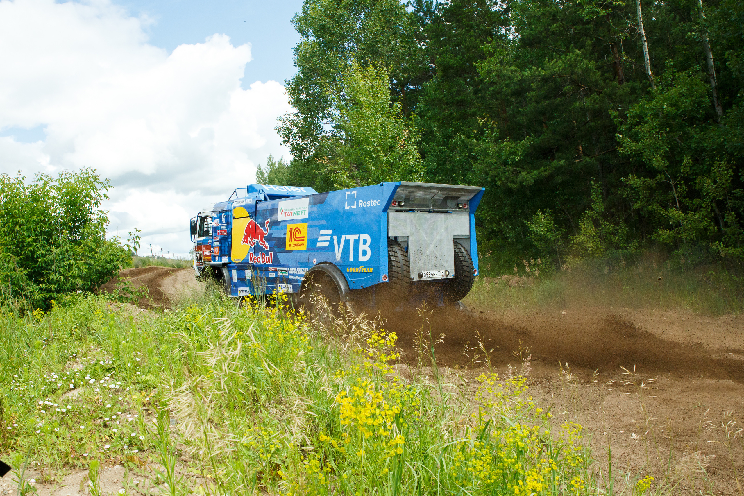 Съемка KAMAZ Master для ВТБ. Фотограф Иван Недорез
