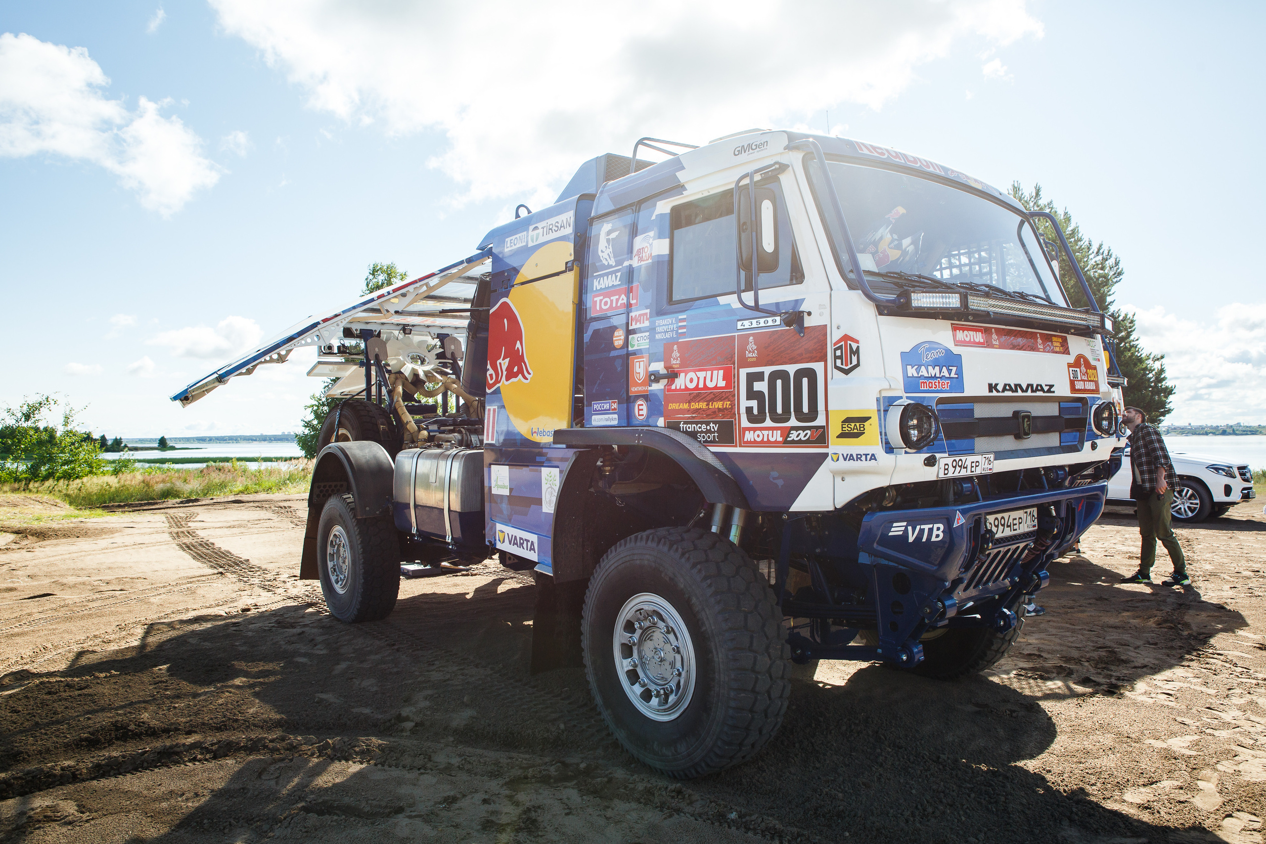 Съемка KAMAZ Master для ВТБ. Фотограф Иван Недорез