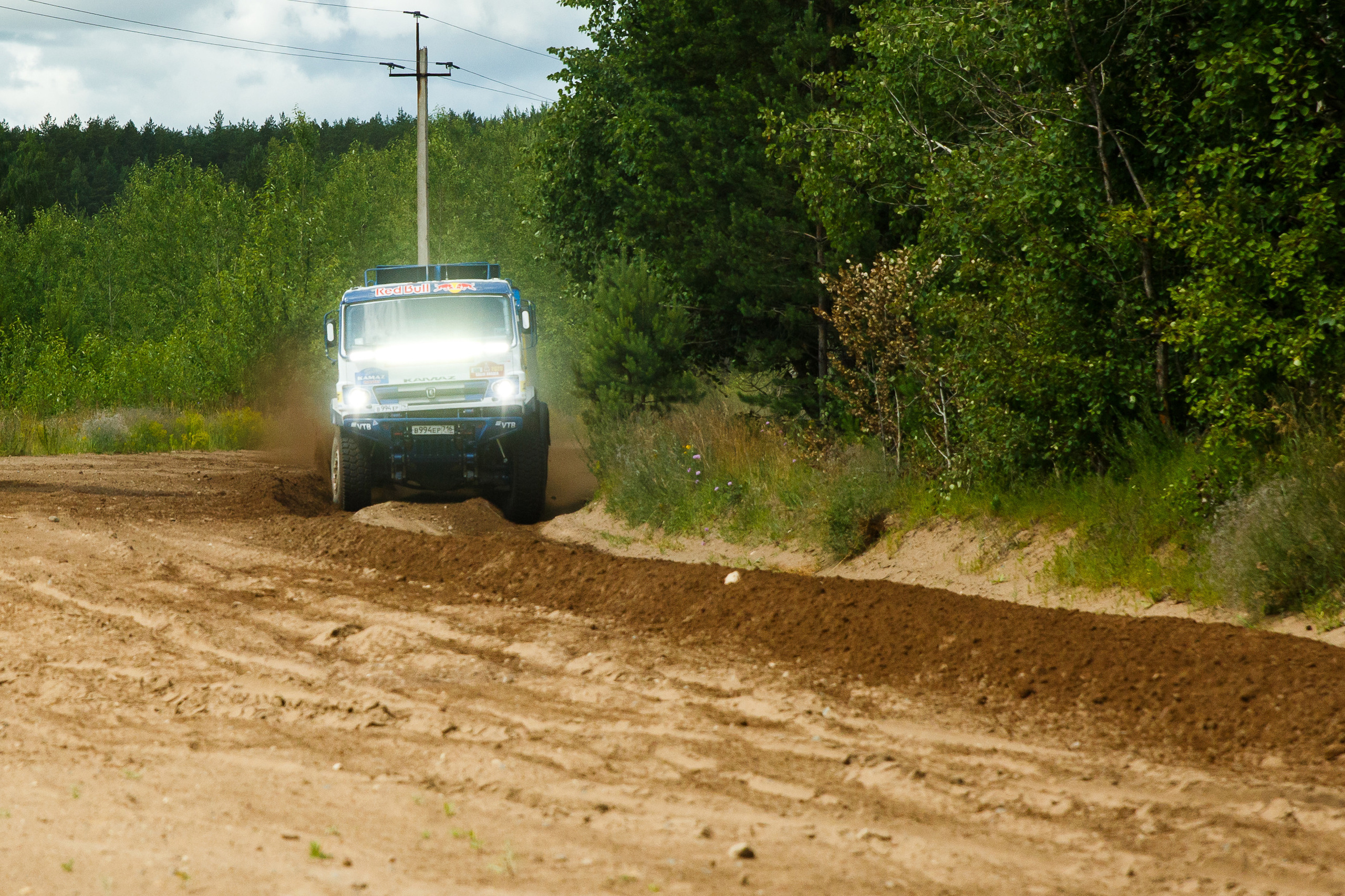 Съемка KAMAZ Master для ВТБ. Фотограф Иван Недорез