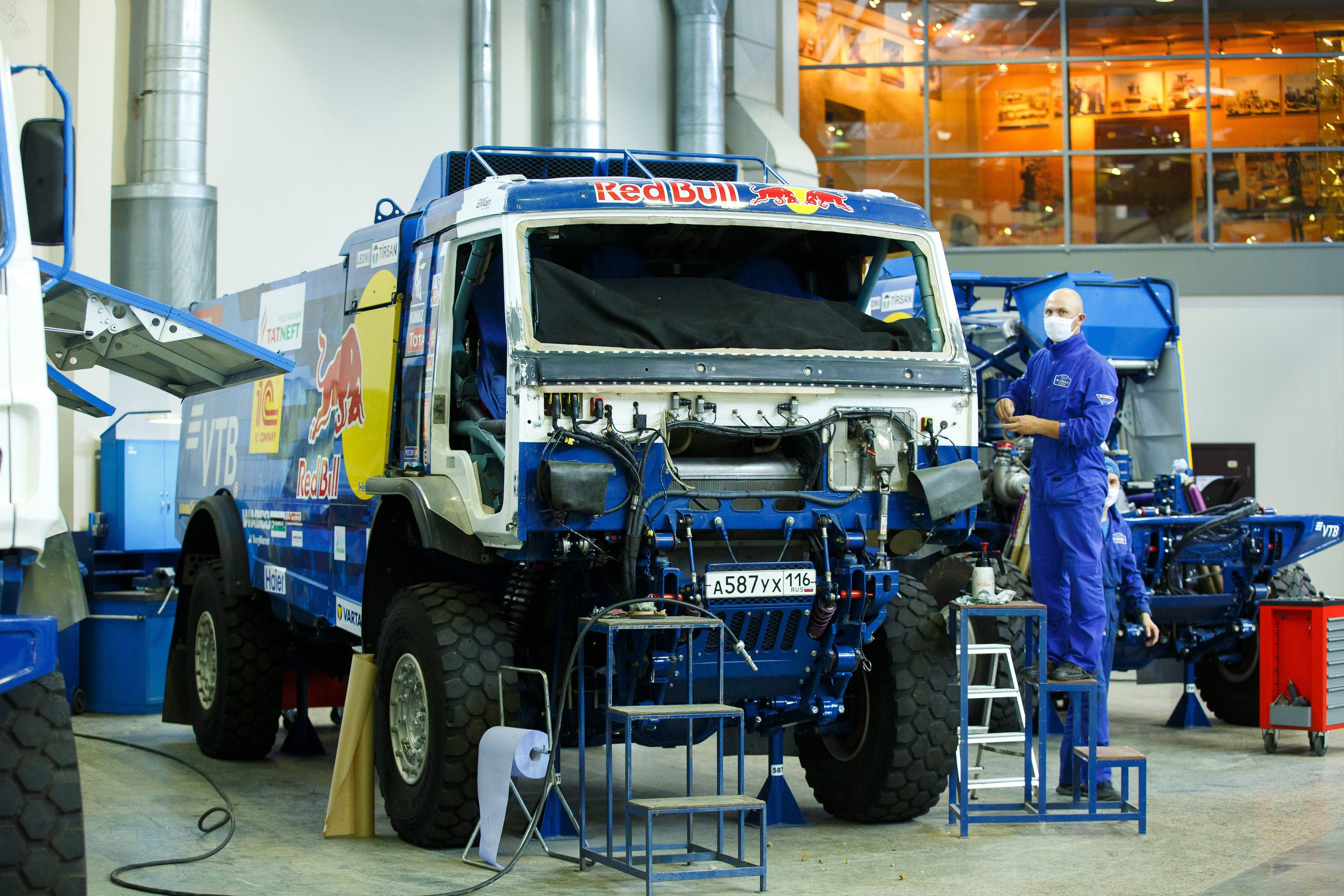 Съемка KAMAZ Master для ВТБ. Фотограф Иван Недорез