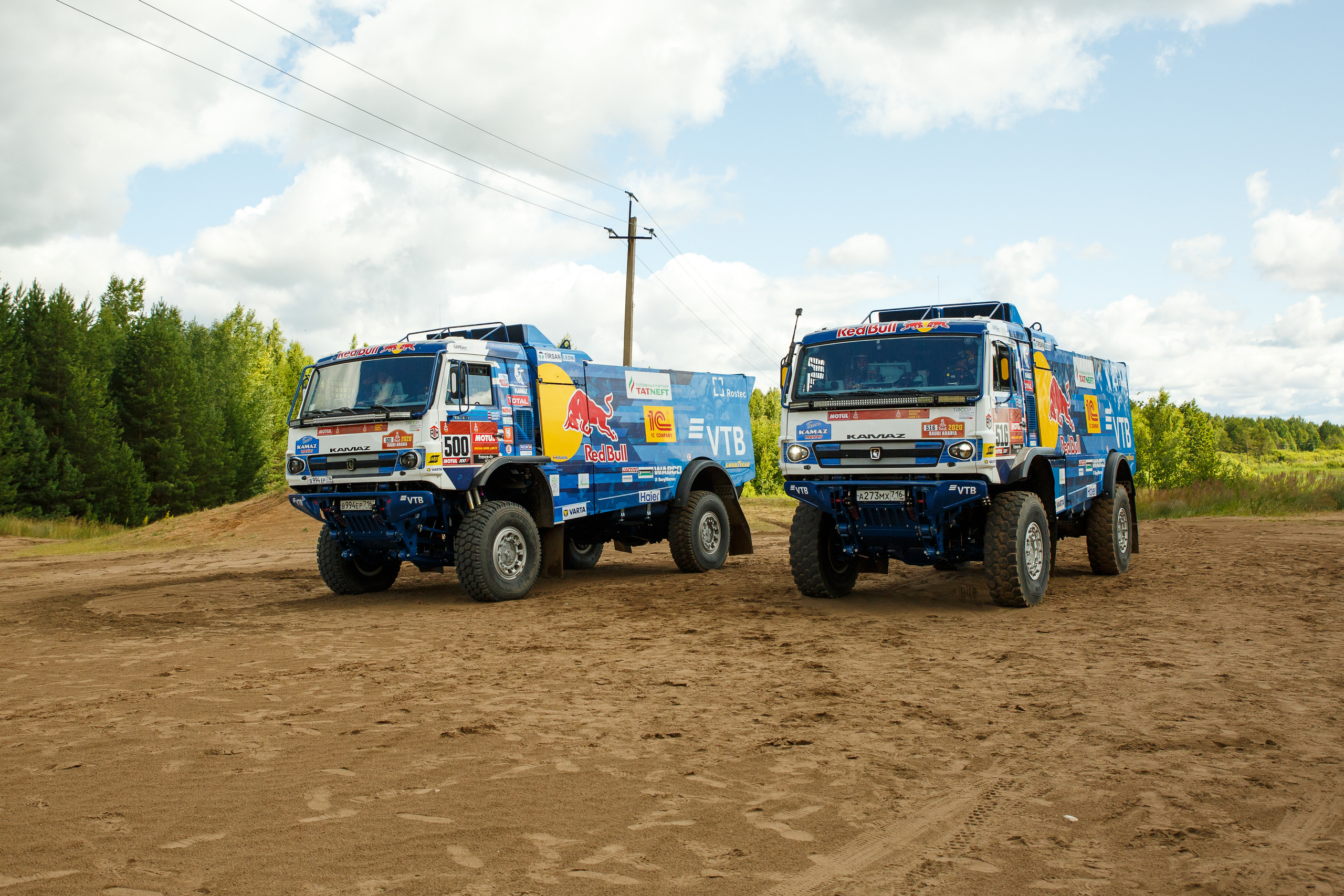 Съемка KAMAZ Master для ВТБ. Фотограф Иван Недорез