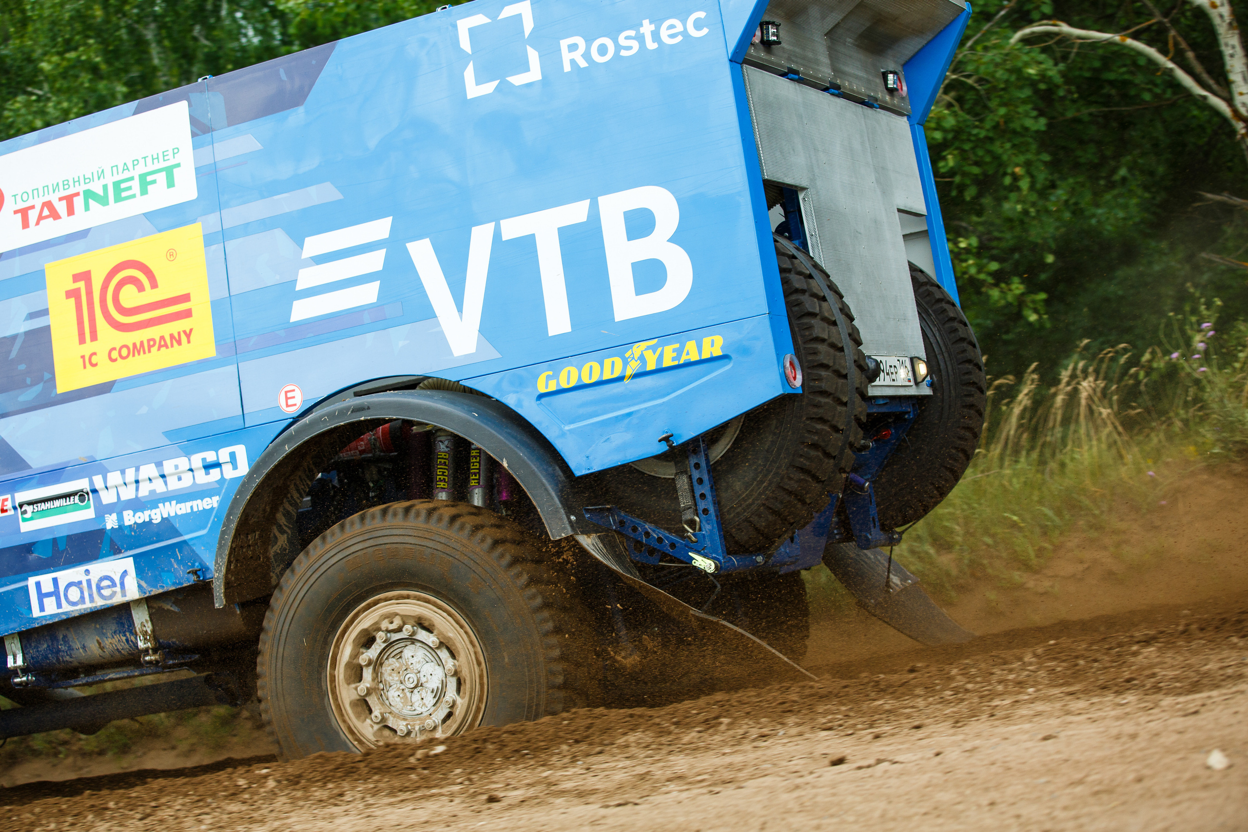 Съемка KAMAZ Master для ВТБ. Фотограф Иван Недорез