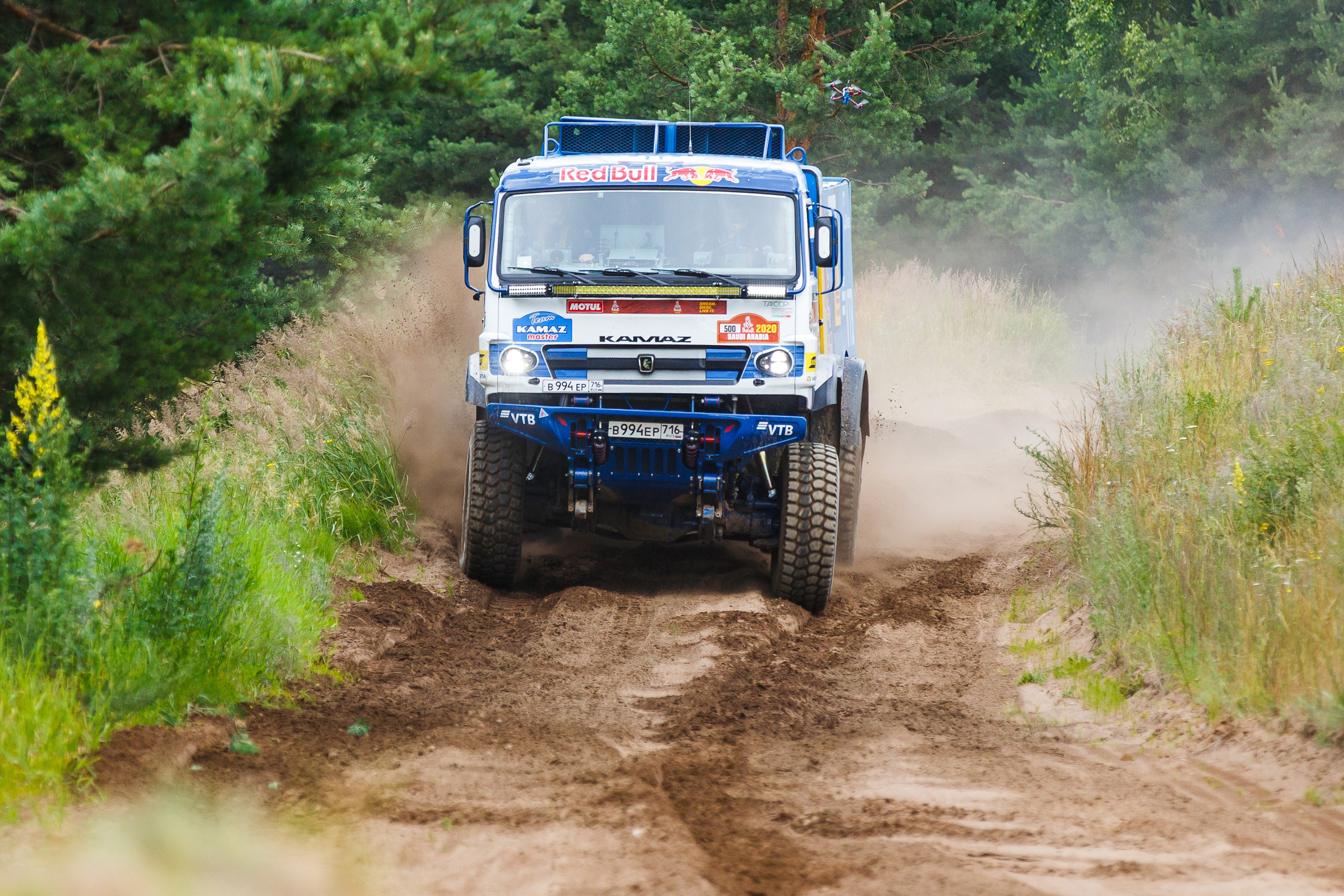 Съемка KAMAZ Master для ВТБ. Фотограф Иван Недорез