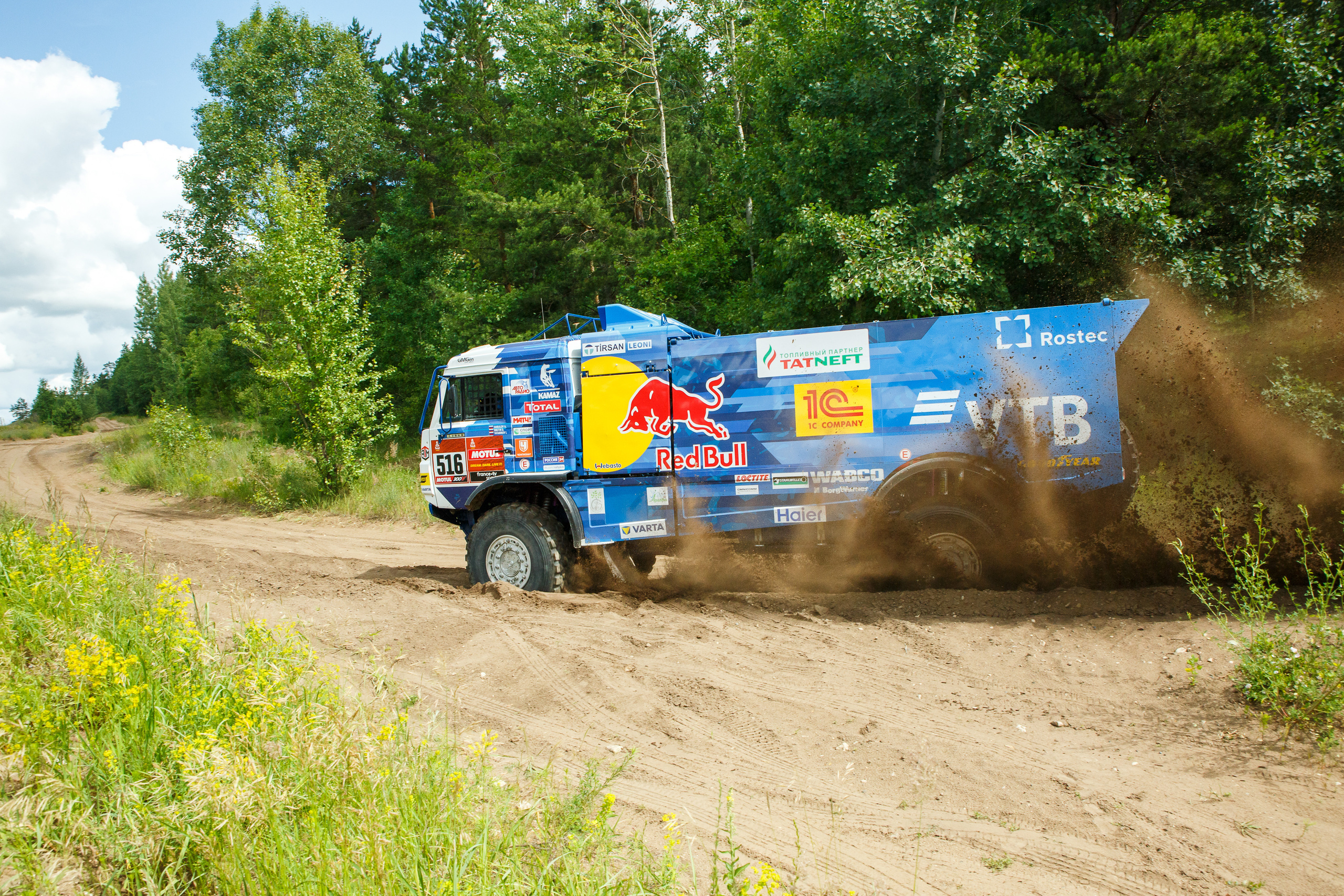 Съемка KAMAZ Master для ВТБ. Фотограф Иван Недорез