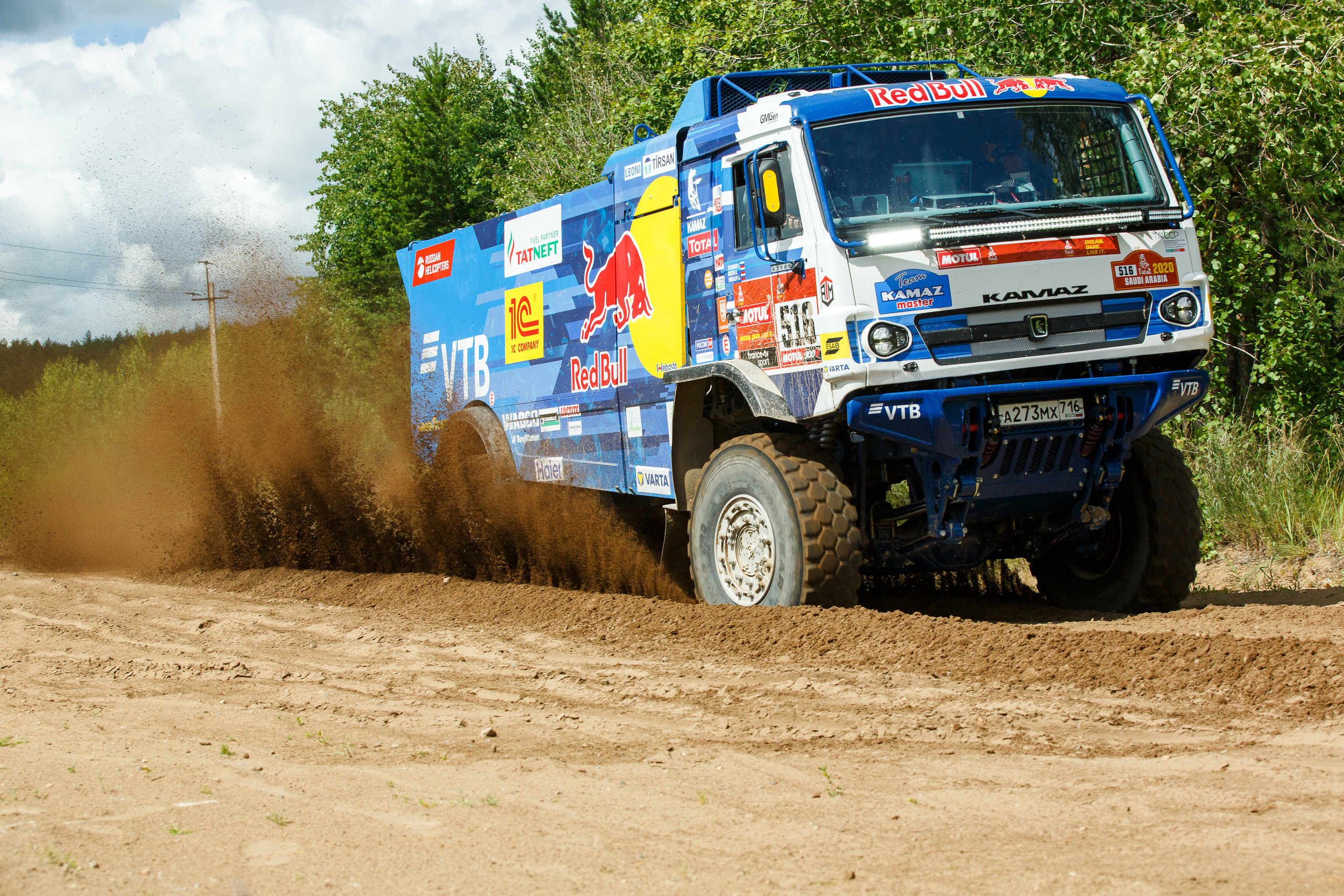 Съемка KAMAZ Master для ВТБ. Фотограф Иван Недорез