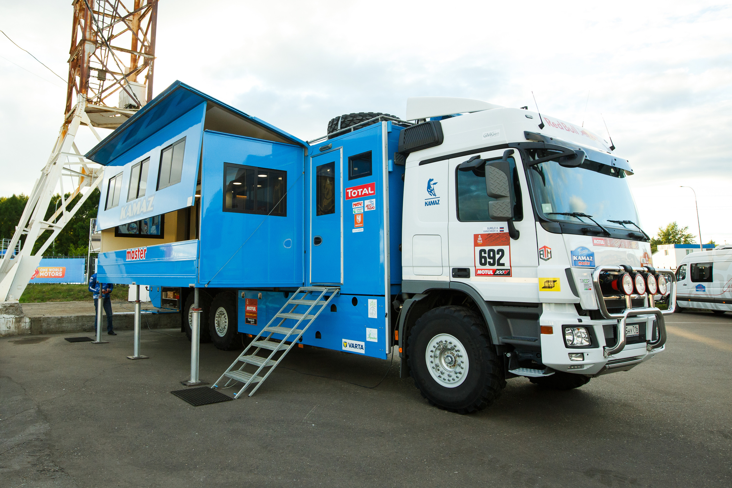 Съемка KAMAZ Master для ВТБ. Фотограф Иван Недорез