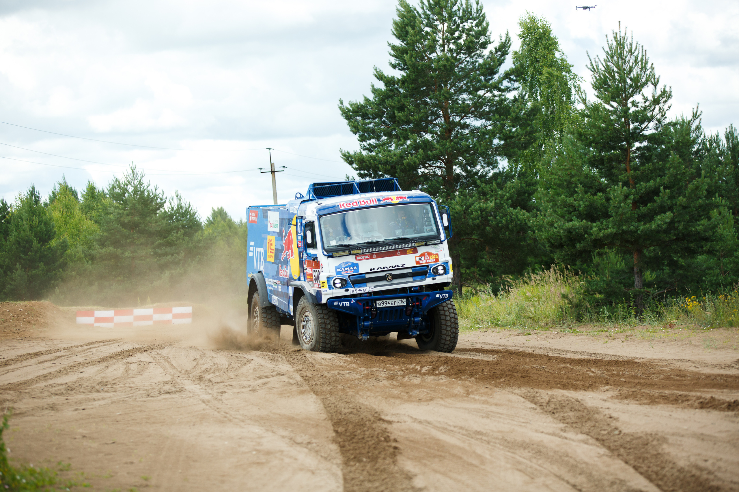 Съемка KAMAZ Master для ВТБ. Фотограф Иван Недорез