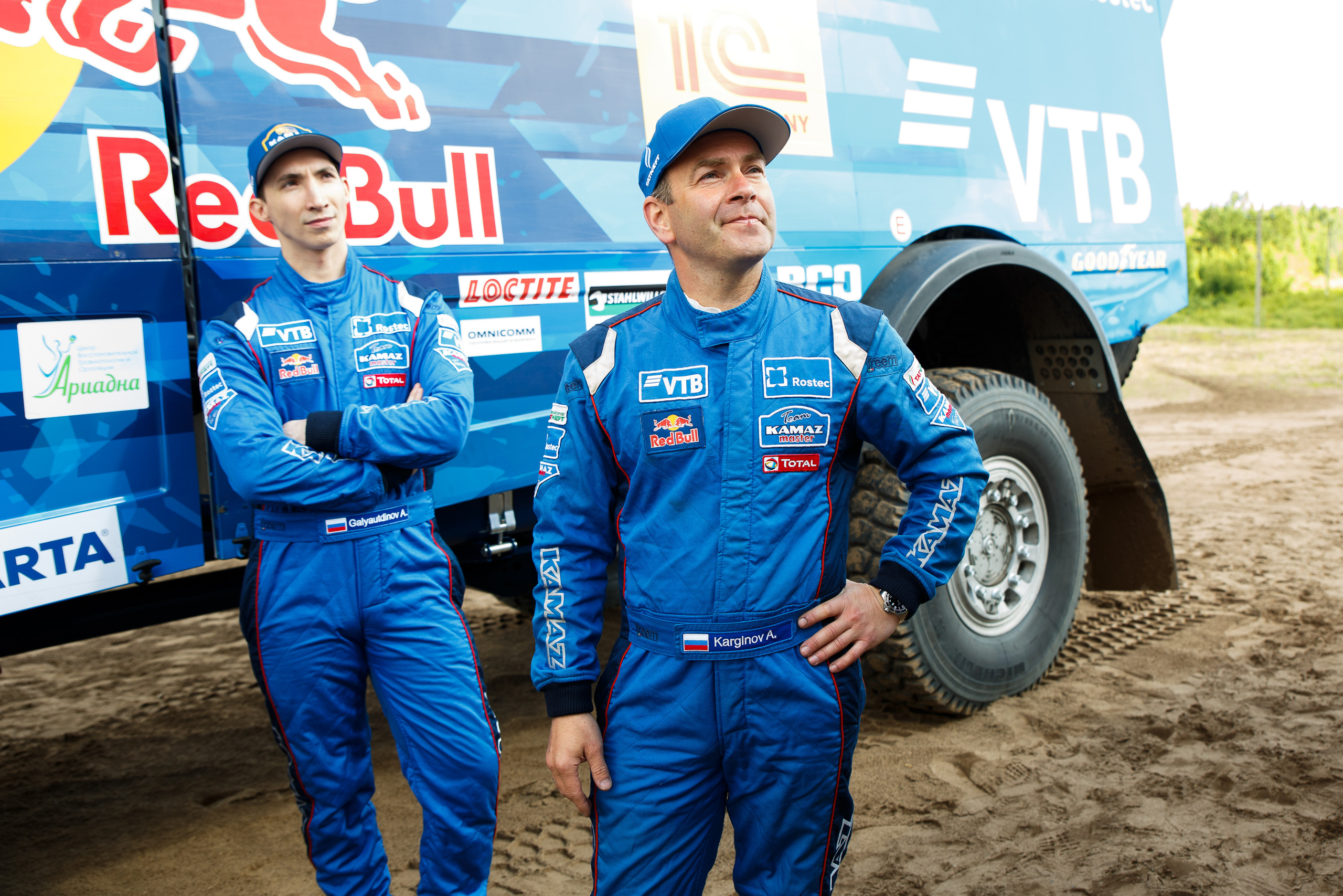 Съемка KAMAZ Master для ВТБ. Фотограф Иван Недорез