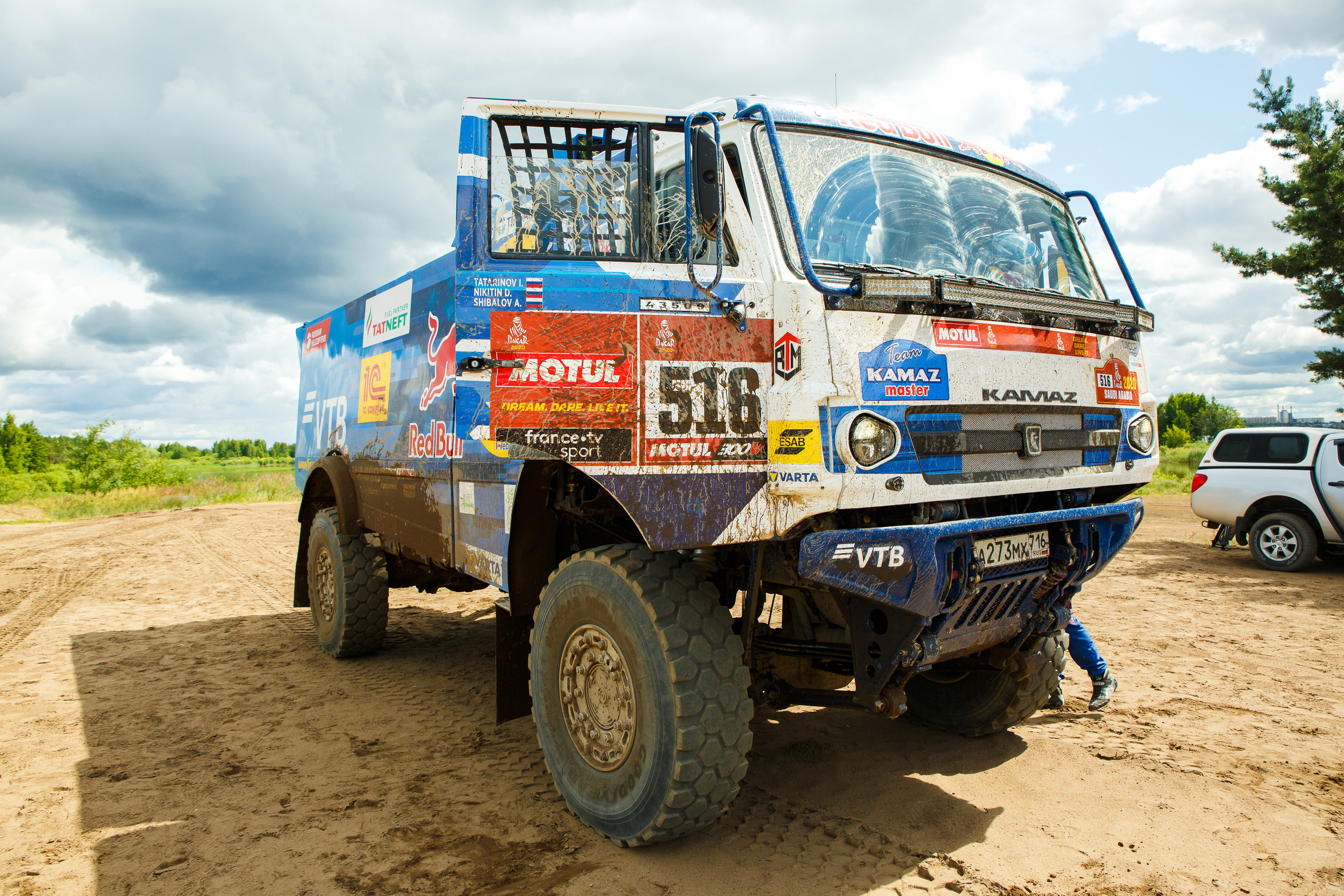 Съемка KAMAZ Master для ВТБ. Фотограф Иван Недорез