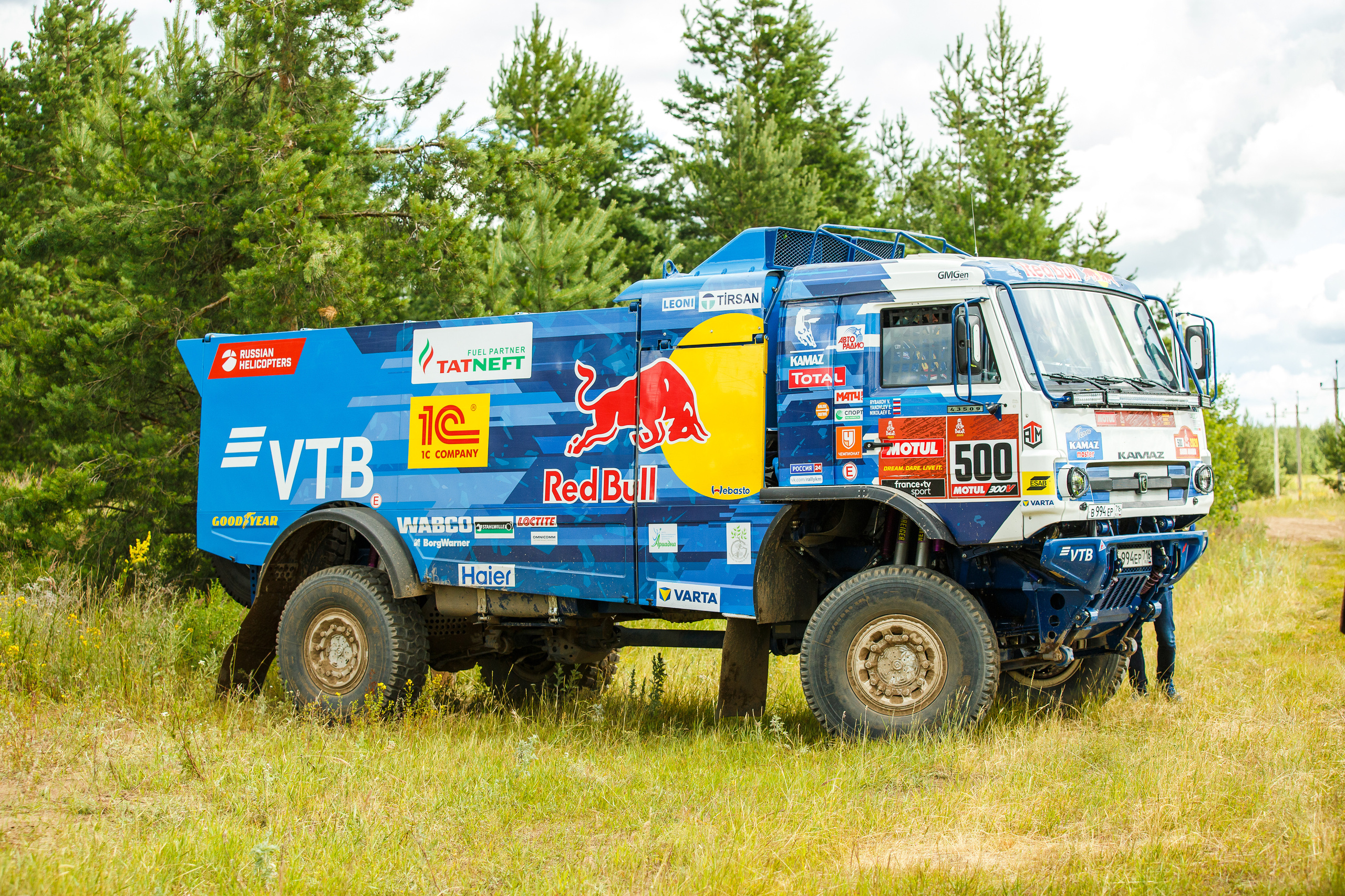 Съемка KAMAZ Master для ВТБ. Фотограф Иван Недорез