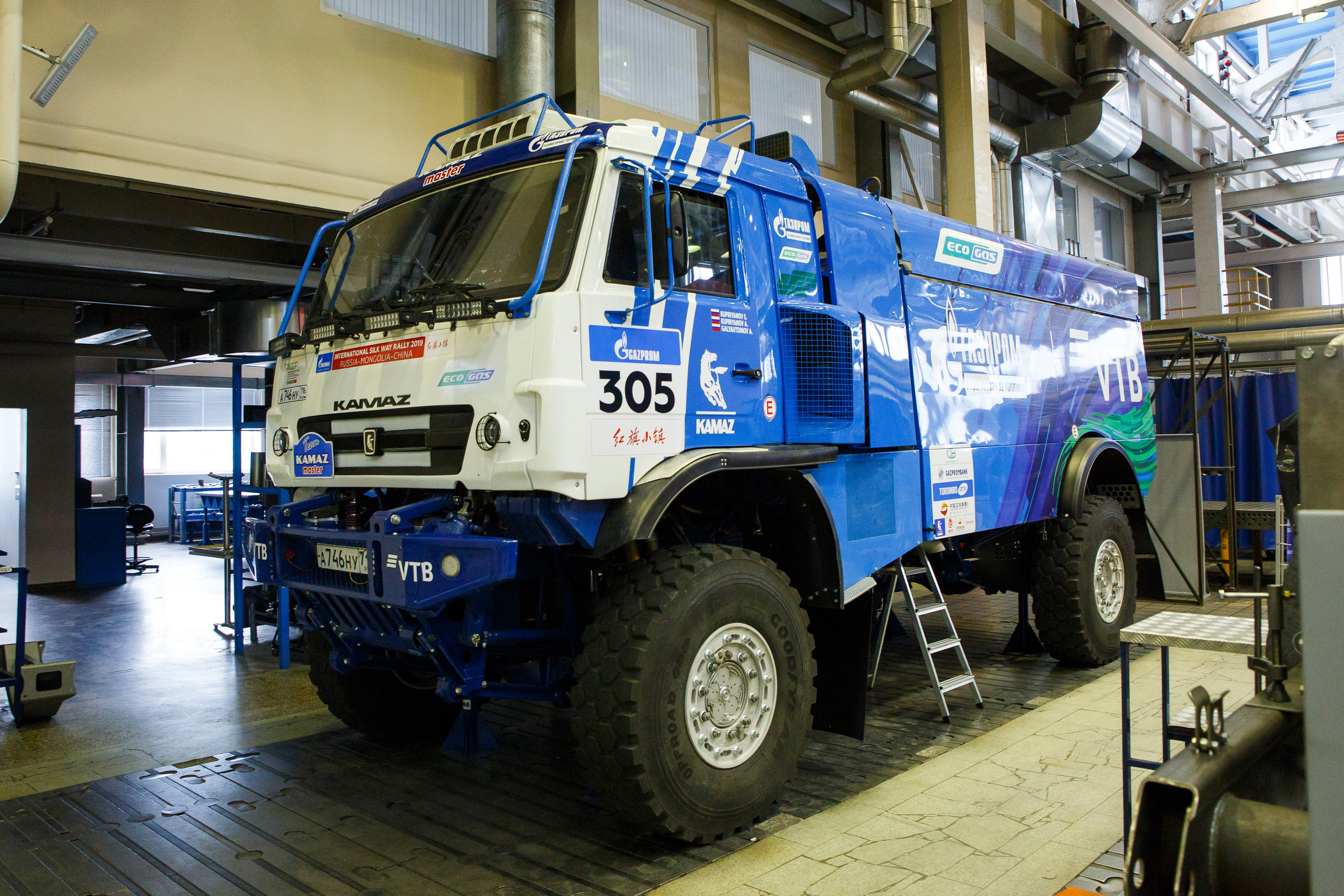 Съемка KAMAZ Master для ВТБ. Фотограф Иван Недорез