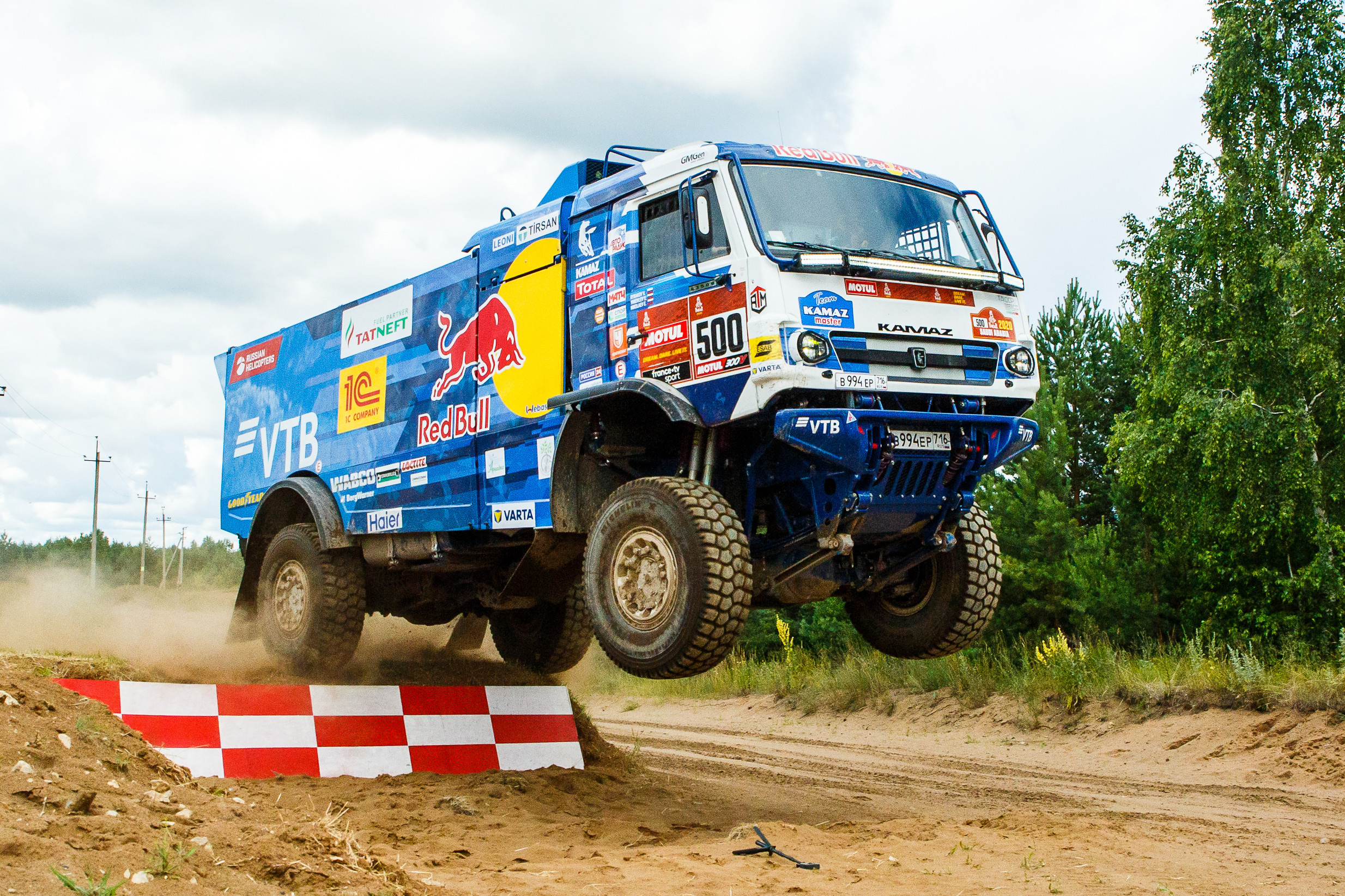 Съемка KAMAZ Master для ВТБ. Фотограф Иван Недорез