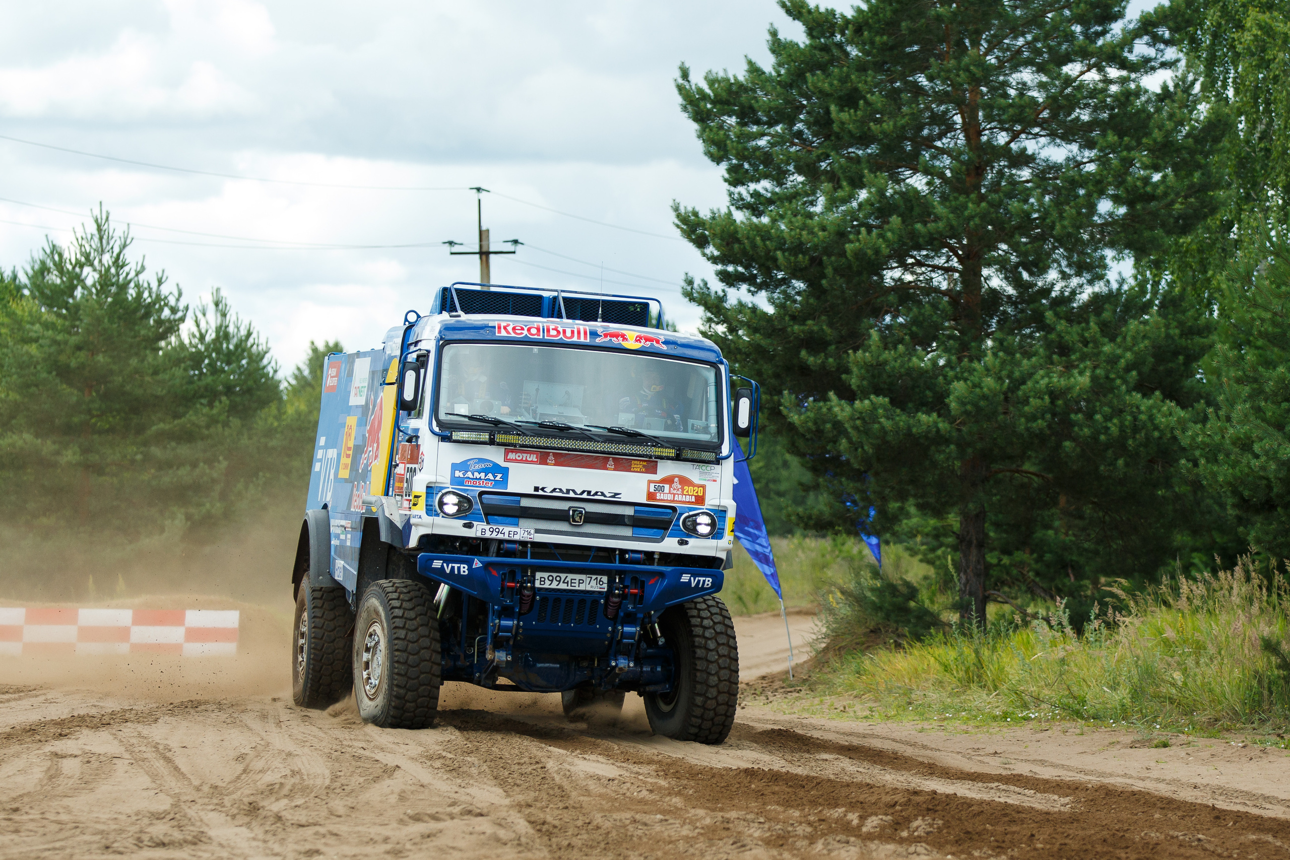 Съемка KAMAZ Master для ВТБ. Фотограф Иван Недорез