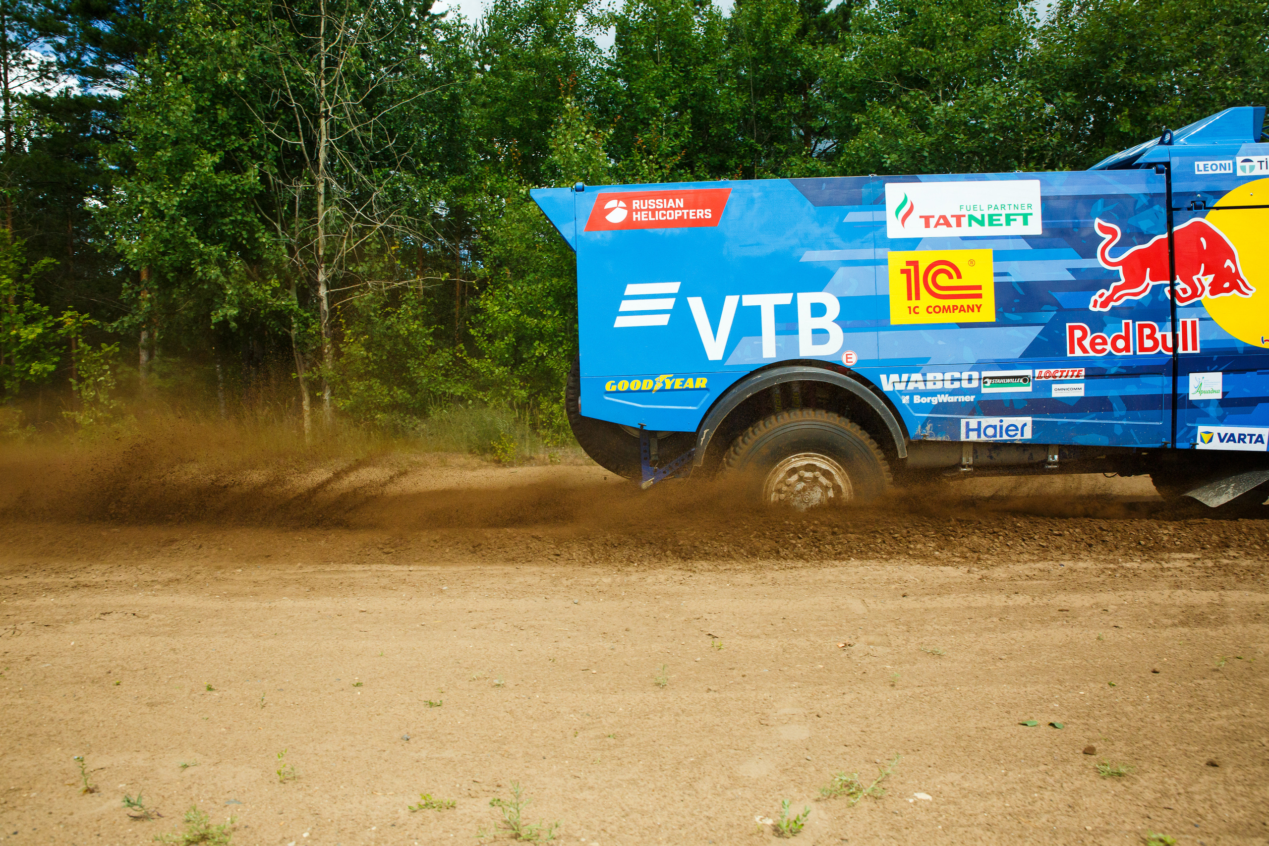 Съемка KAMAZ Master для ВТБ. Фотограф Иван Недорез